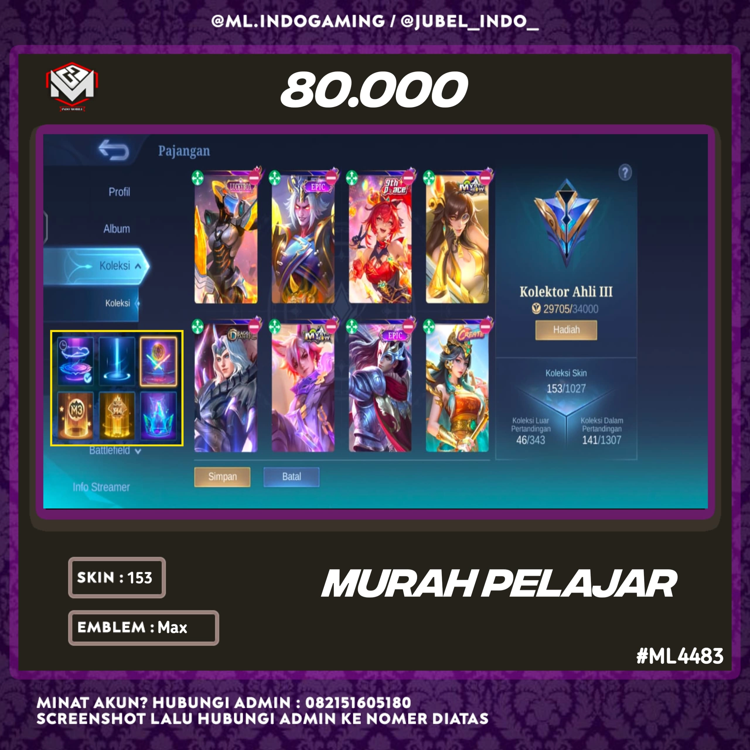 STOK ML #ML4483