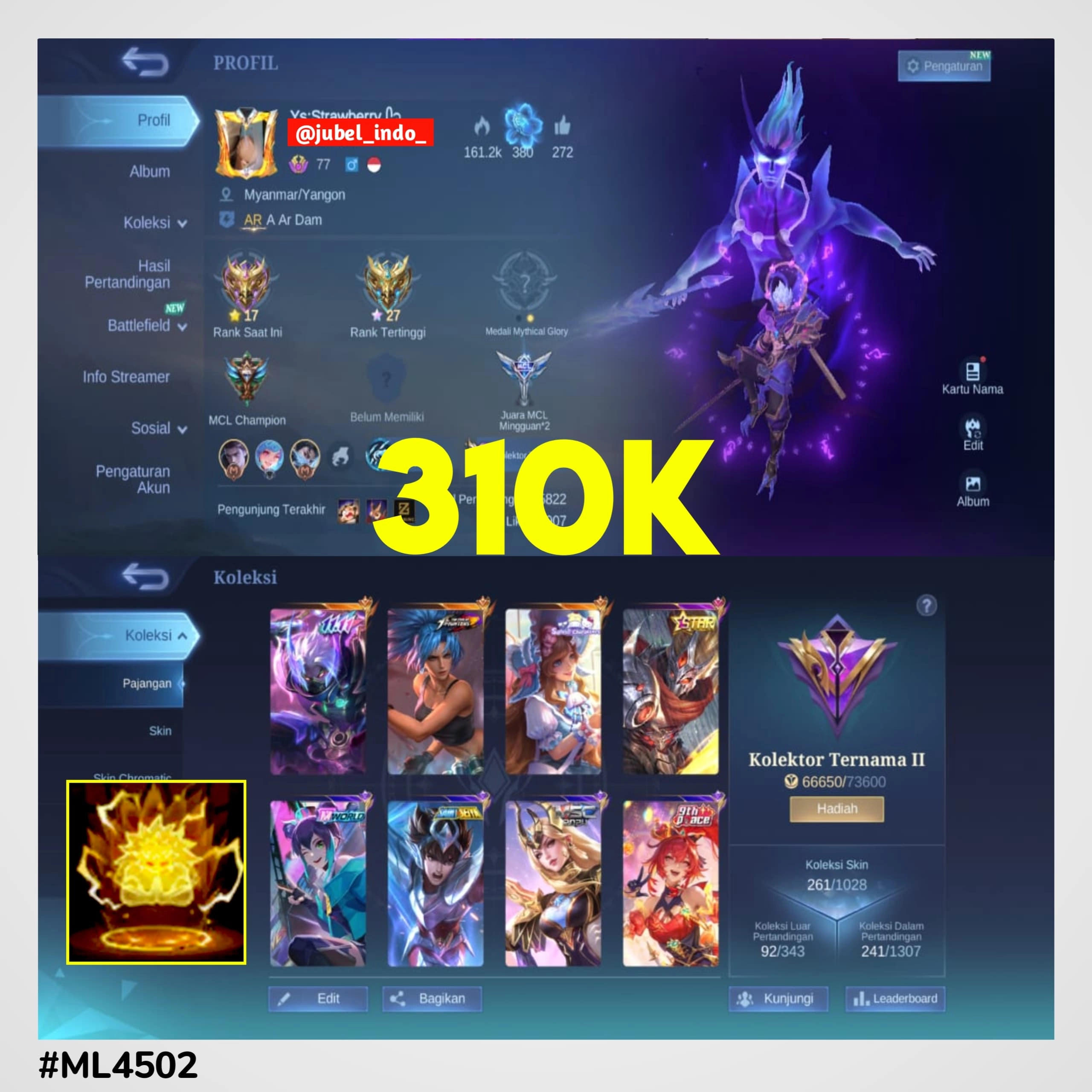 STOK ML #ML4502