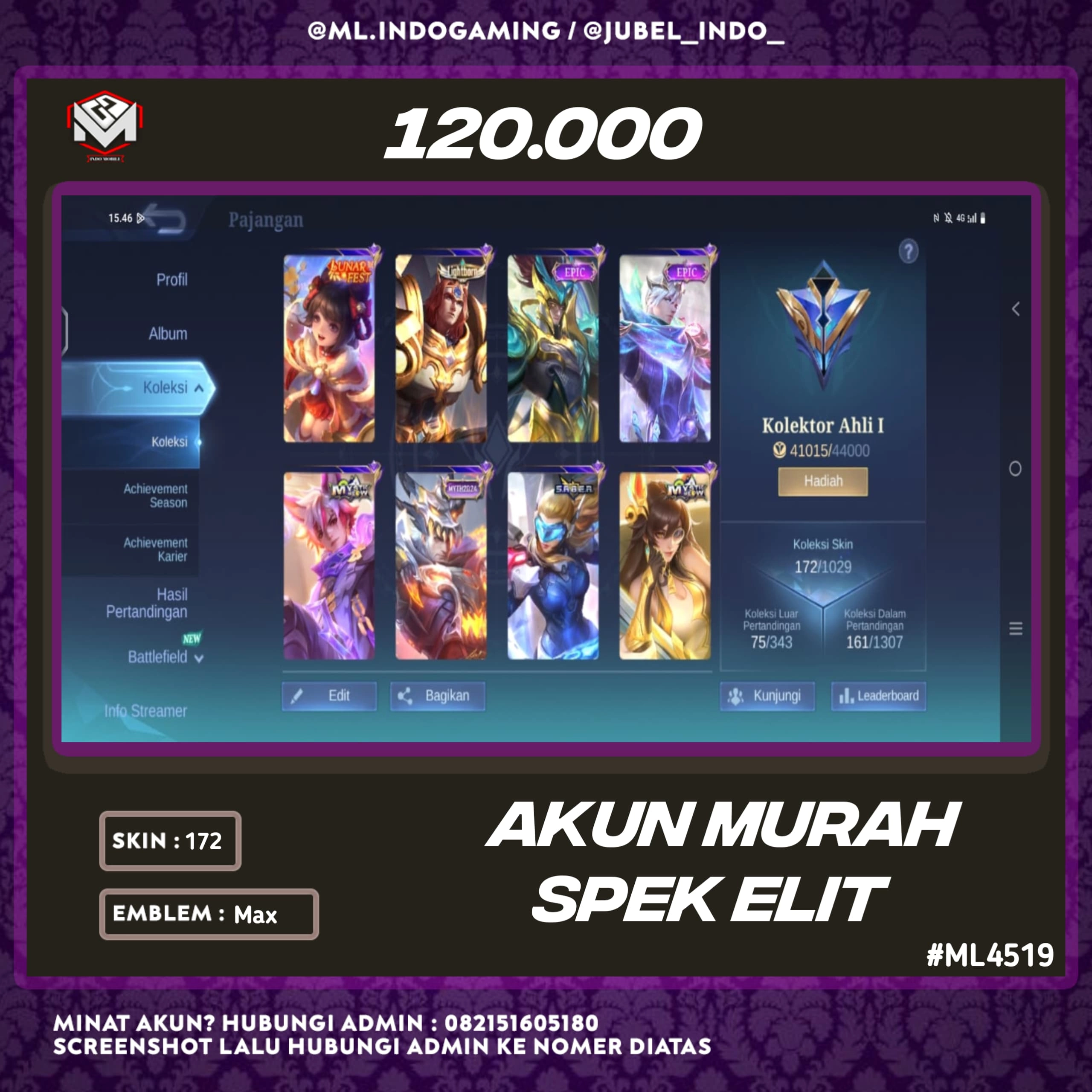 STOK ML #ML4519