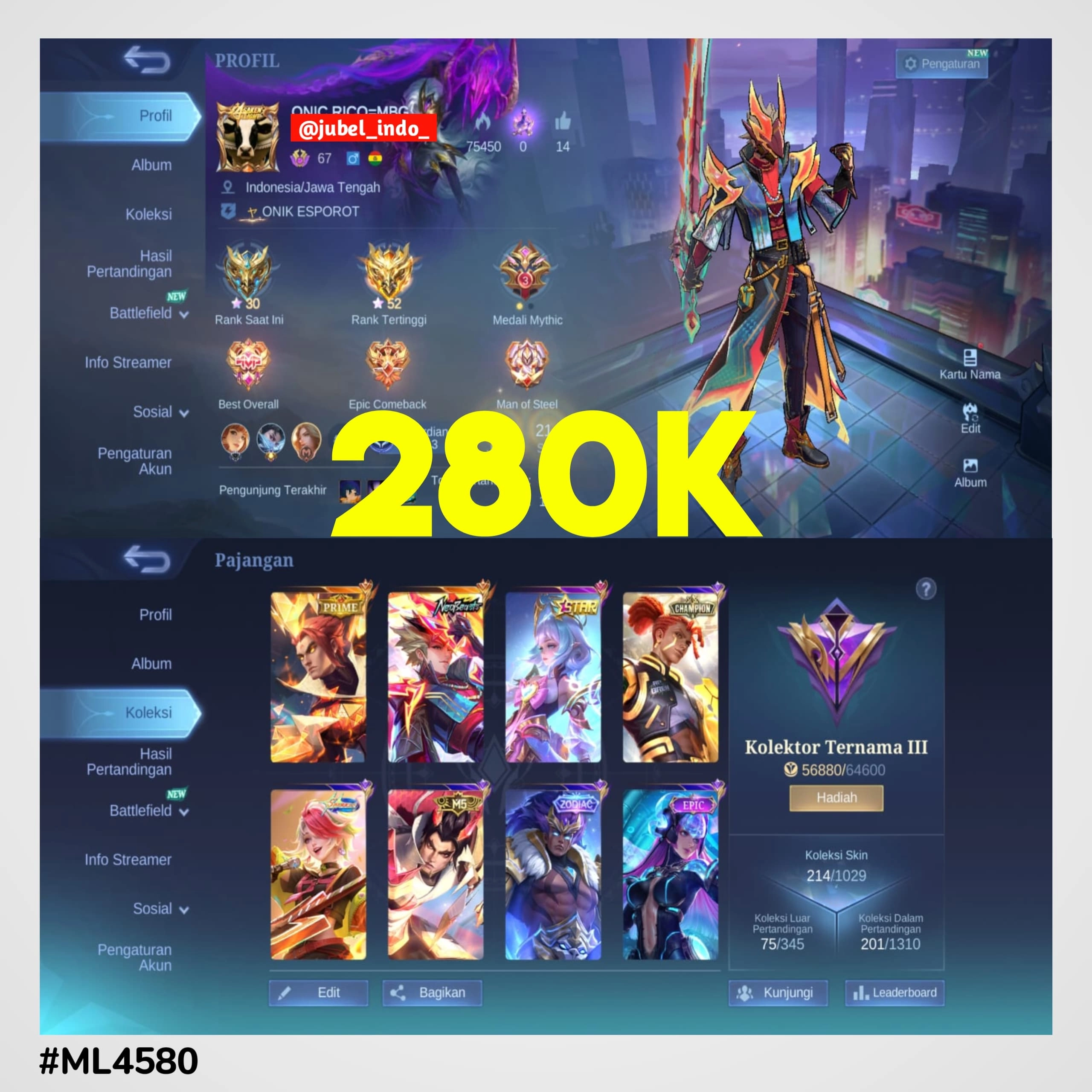 STOK ML #ML4580