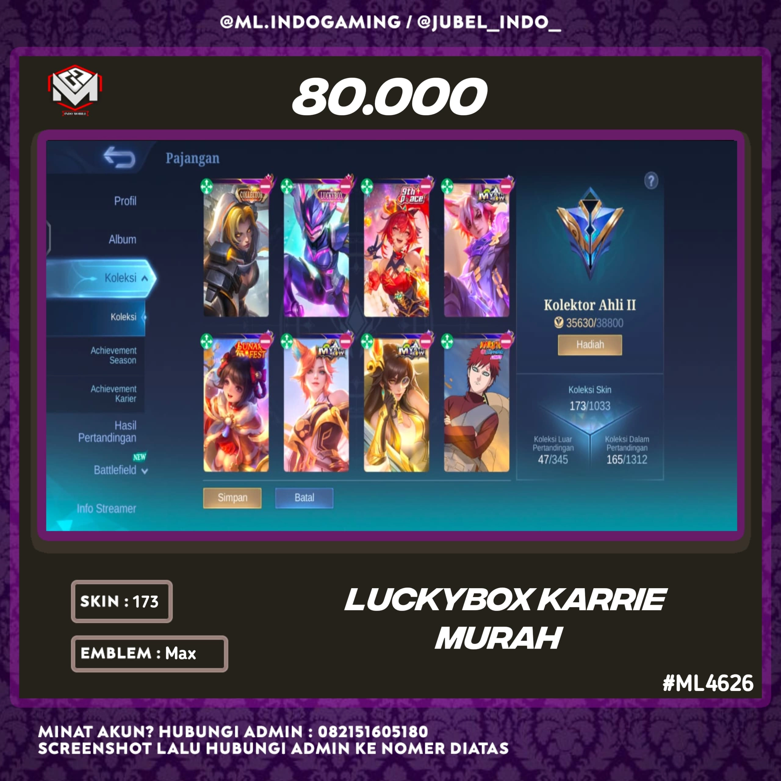STOK ML #ML4626