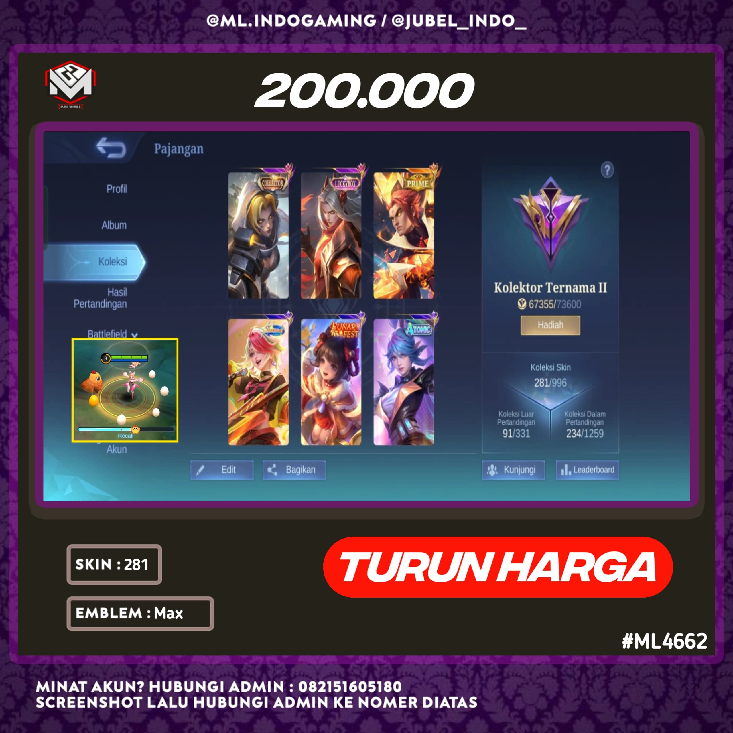 STOK ML #ML4662