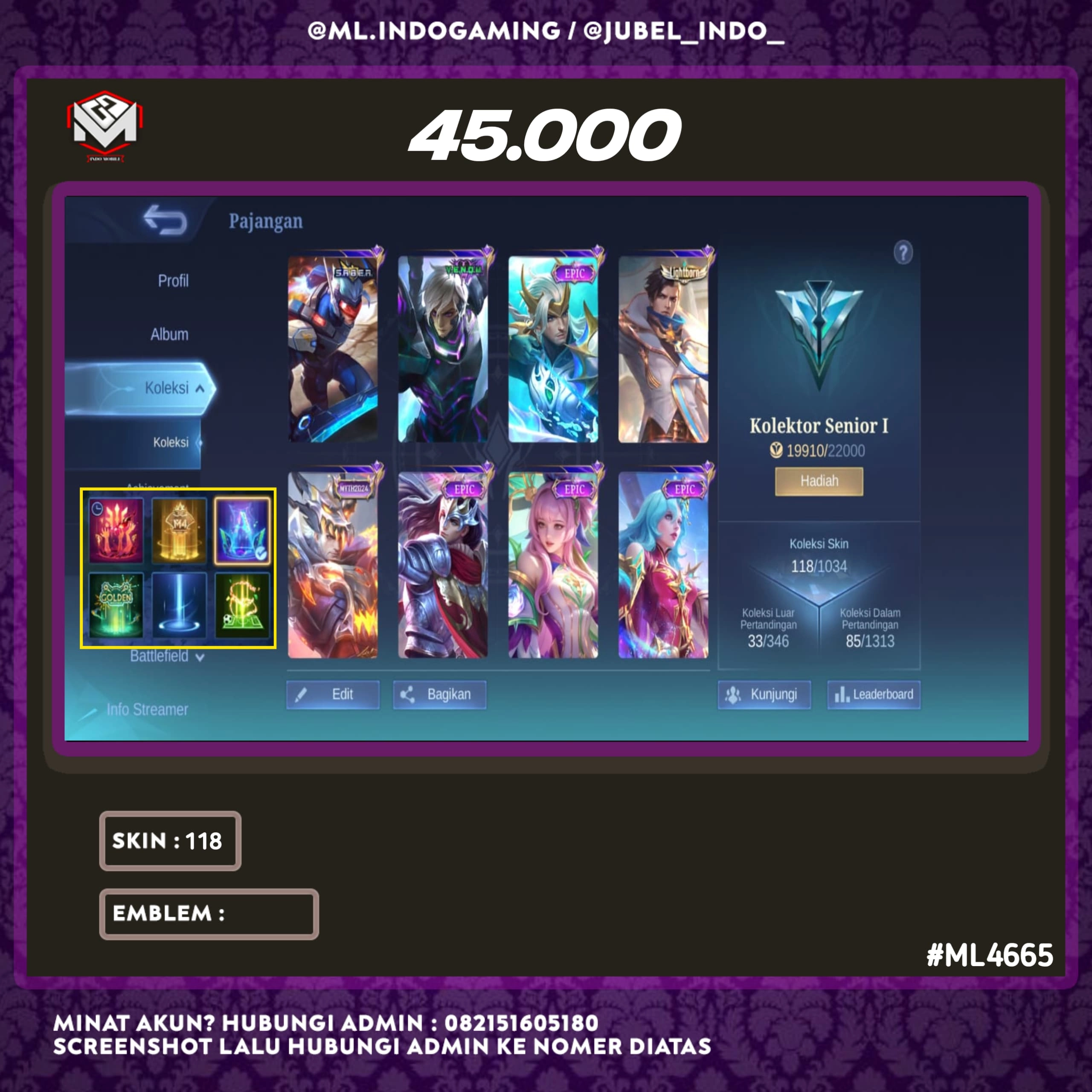 STOK ML #ML4665