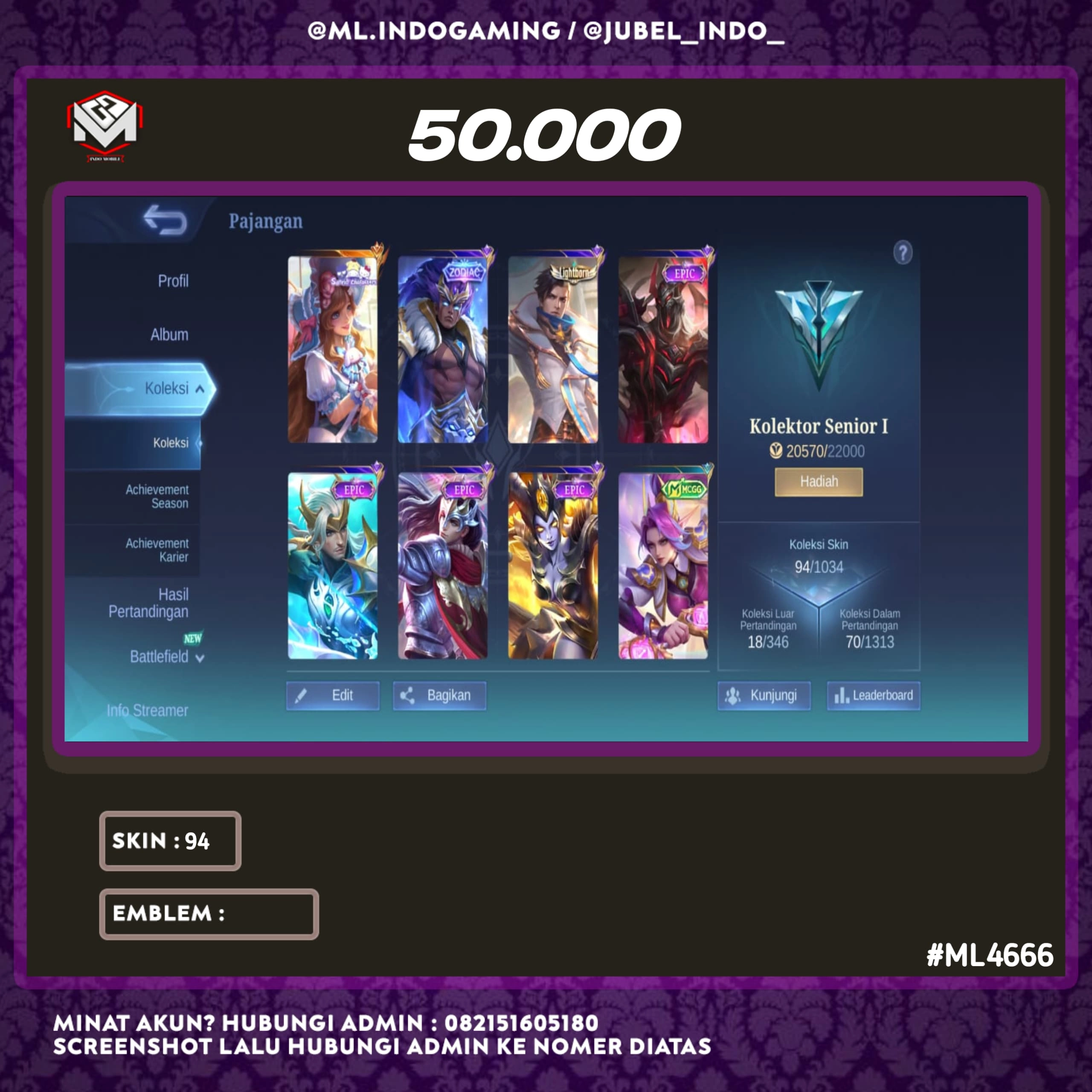 STOK ML #ML4666