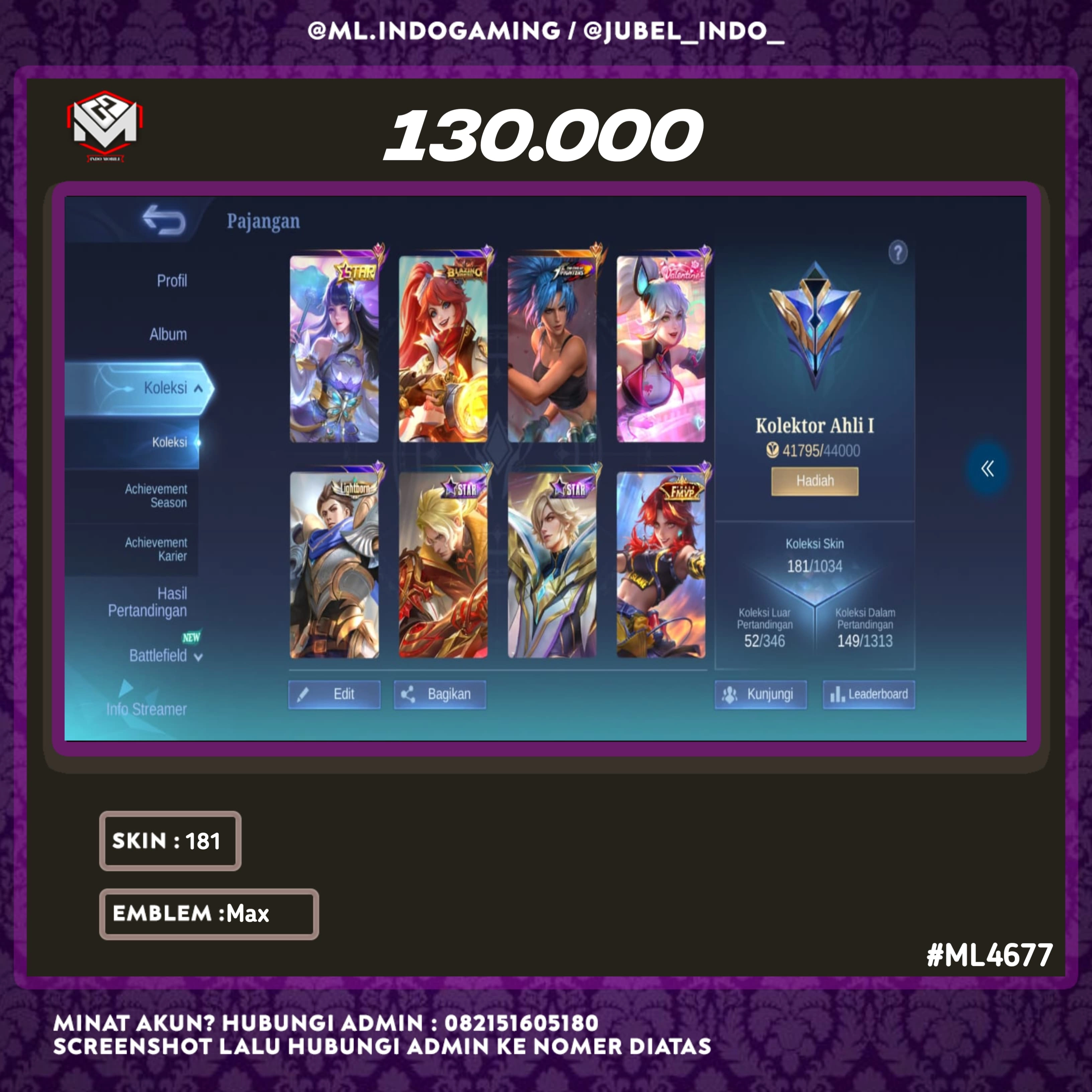 STOK ML #ML4677