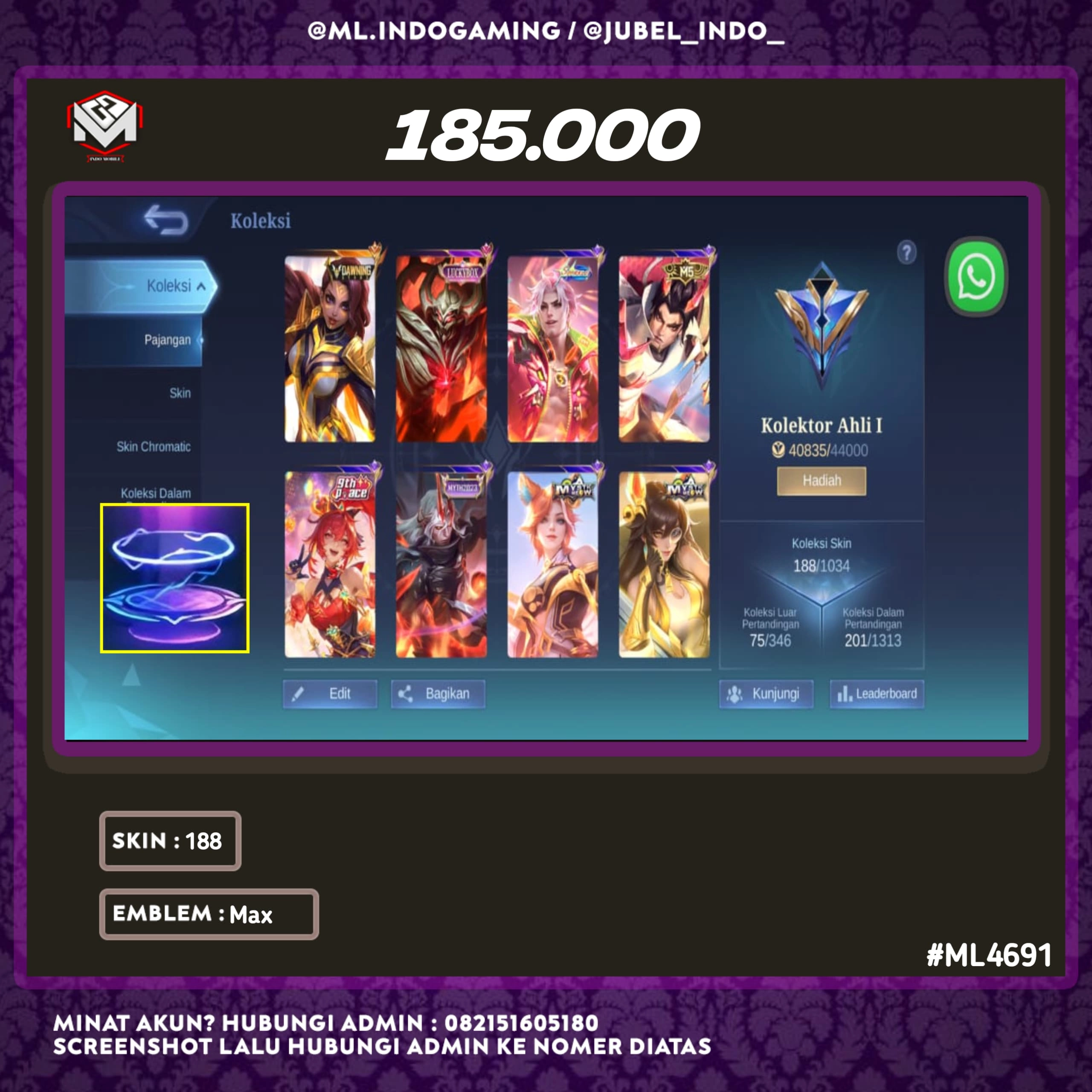 STOK ML #ML4691