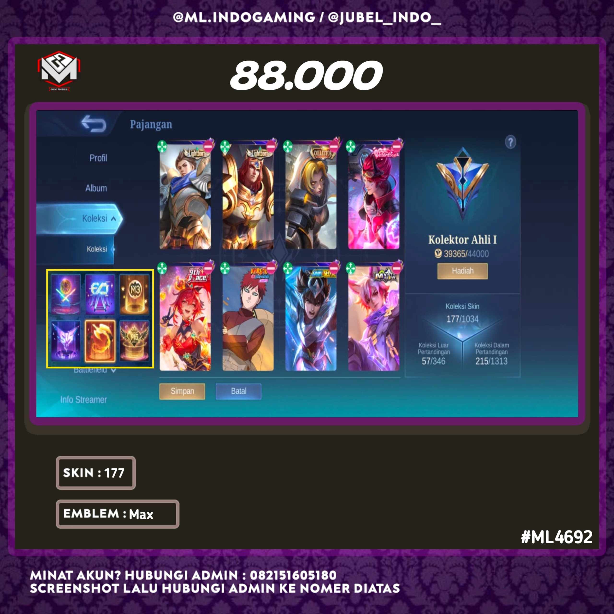 STOK ML #ML4692