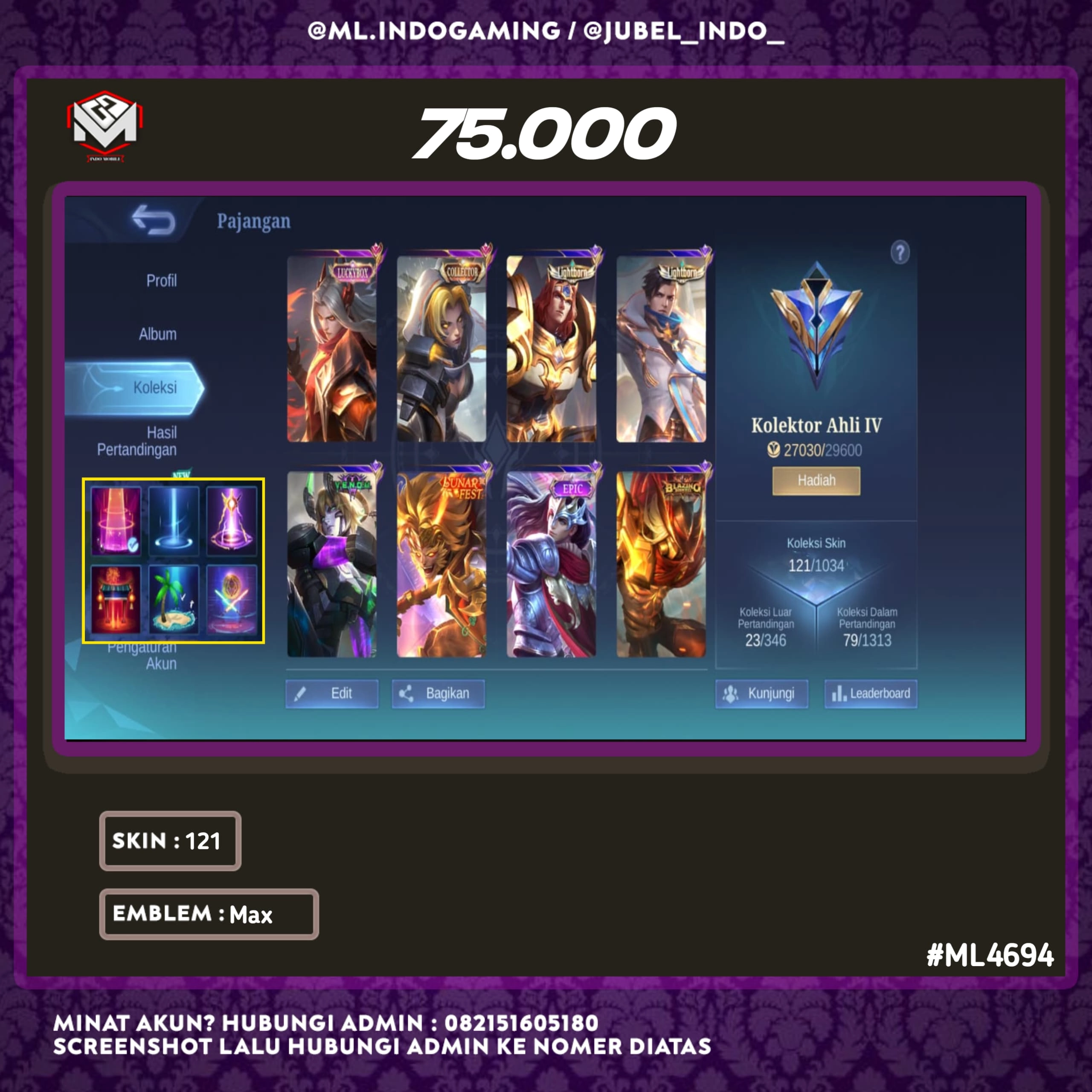 STOK ML #ML4694