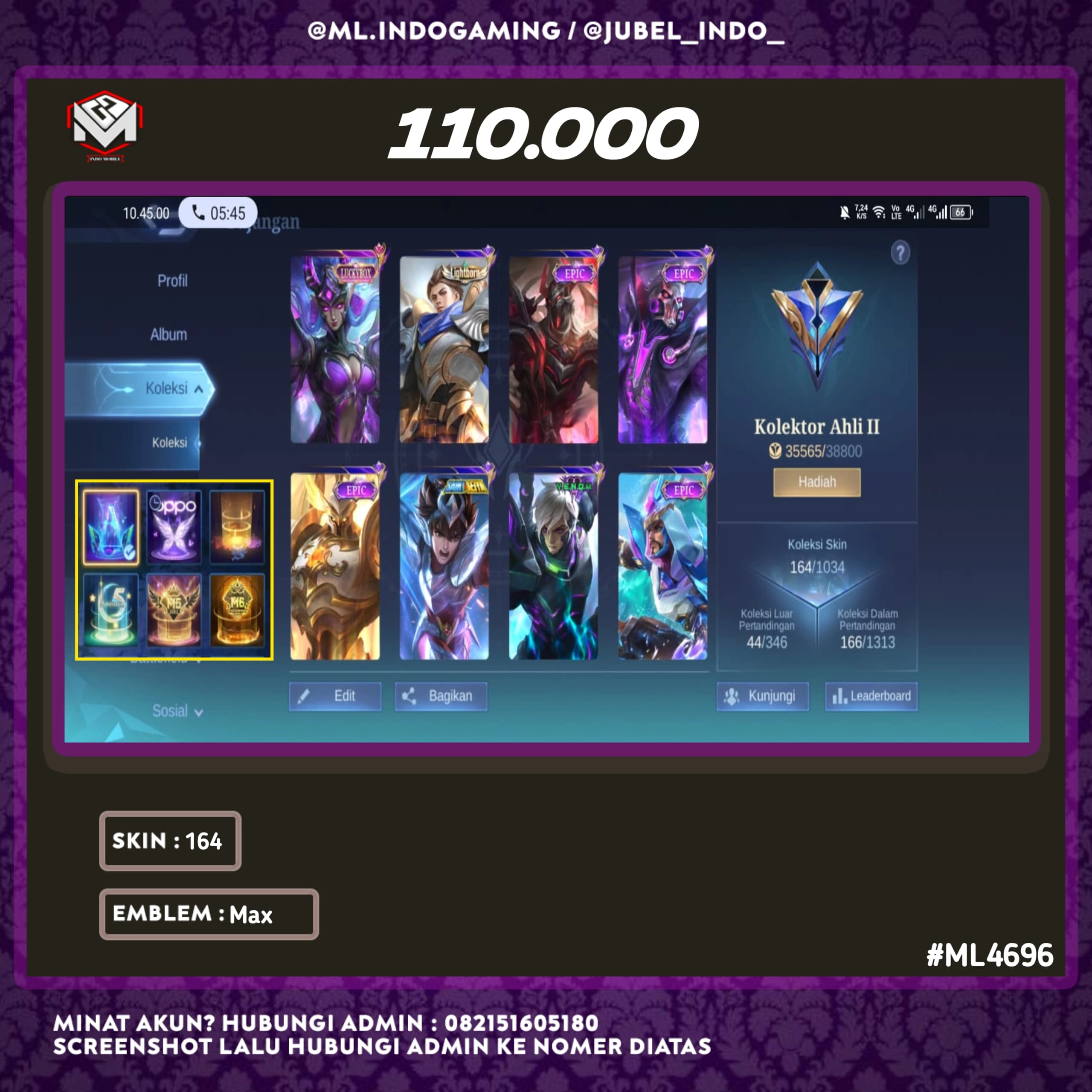 STOK ML #ML4696