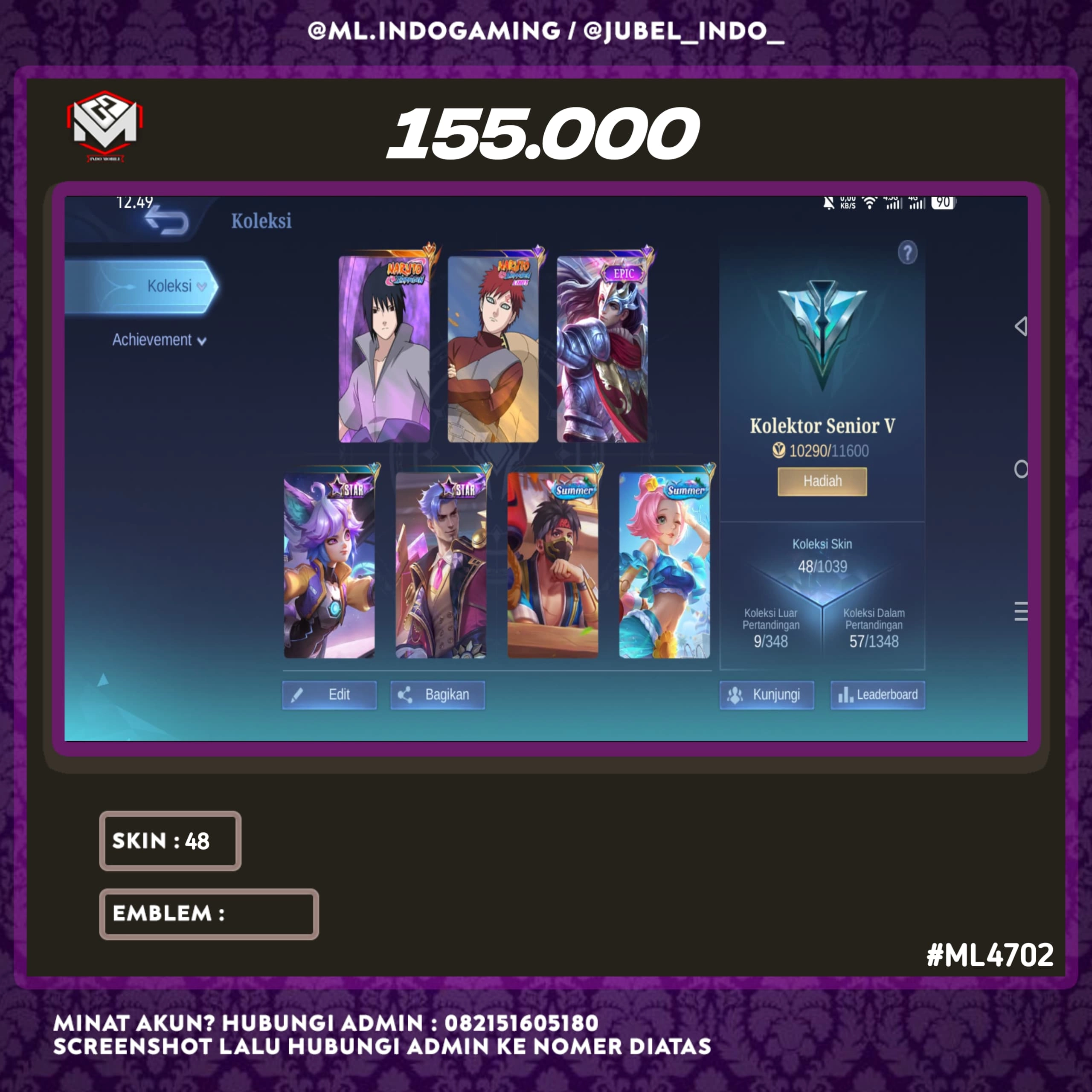 STOK ML #ML4702