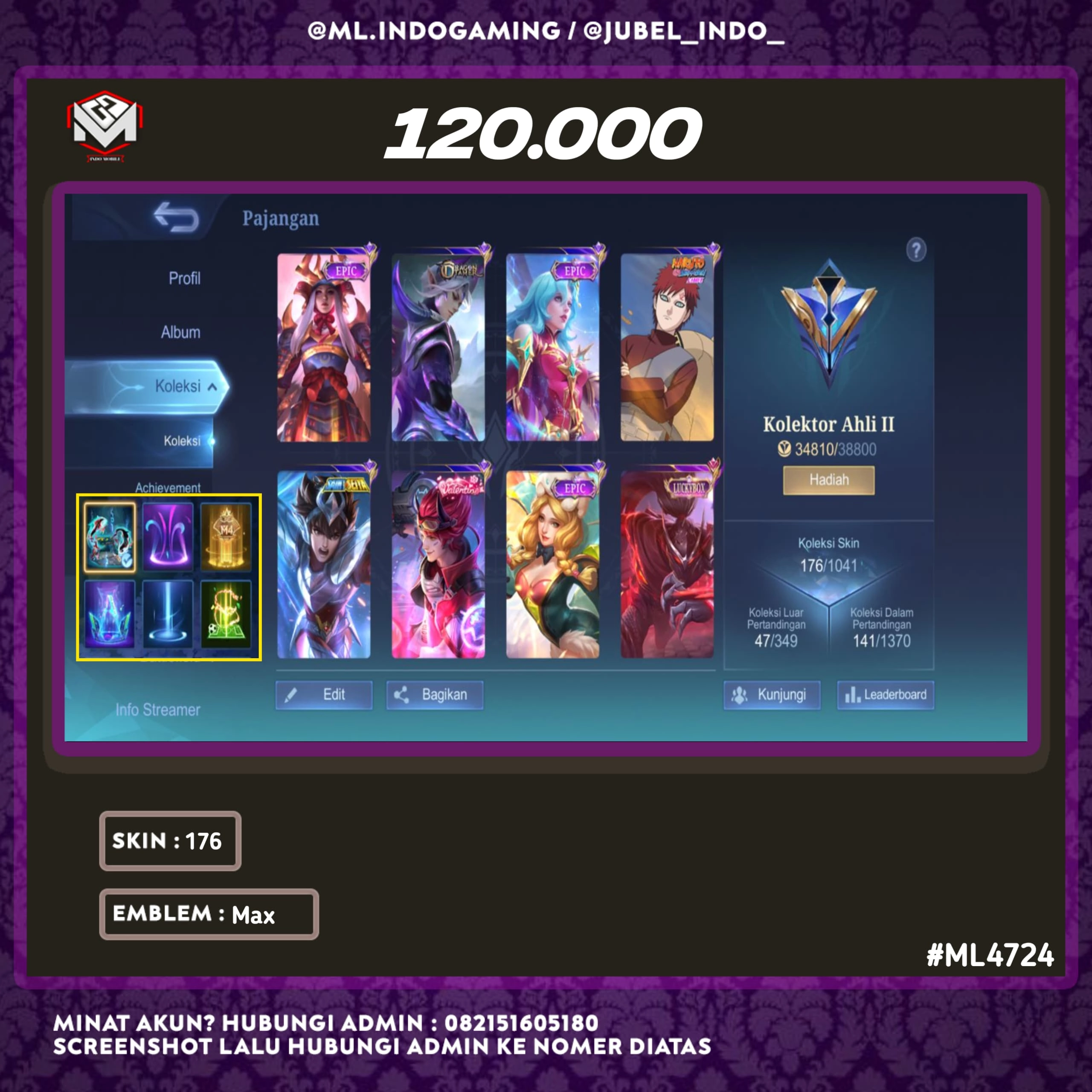 STOK ML #ML4724