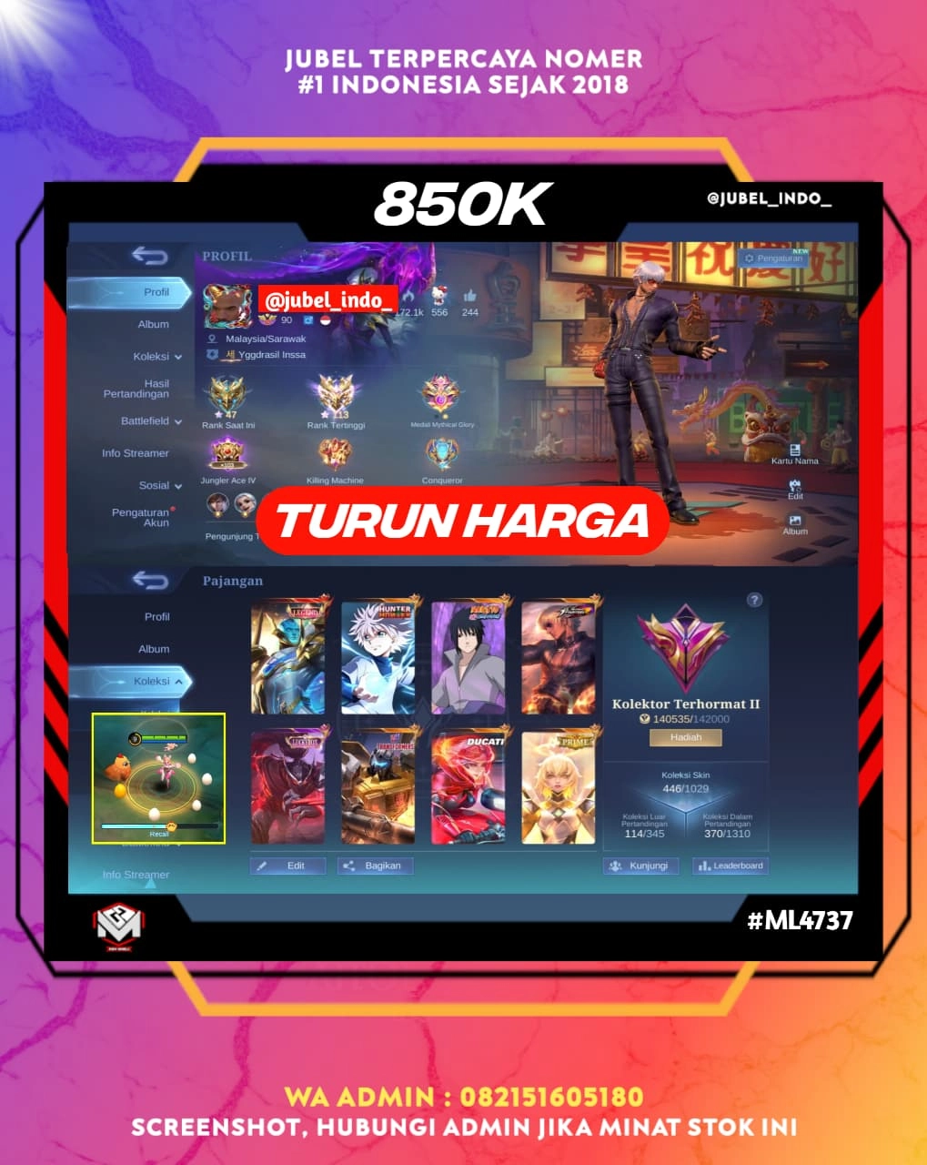 STOK ML #ML4737