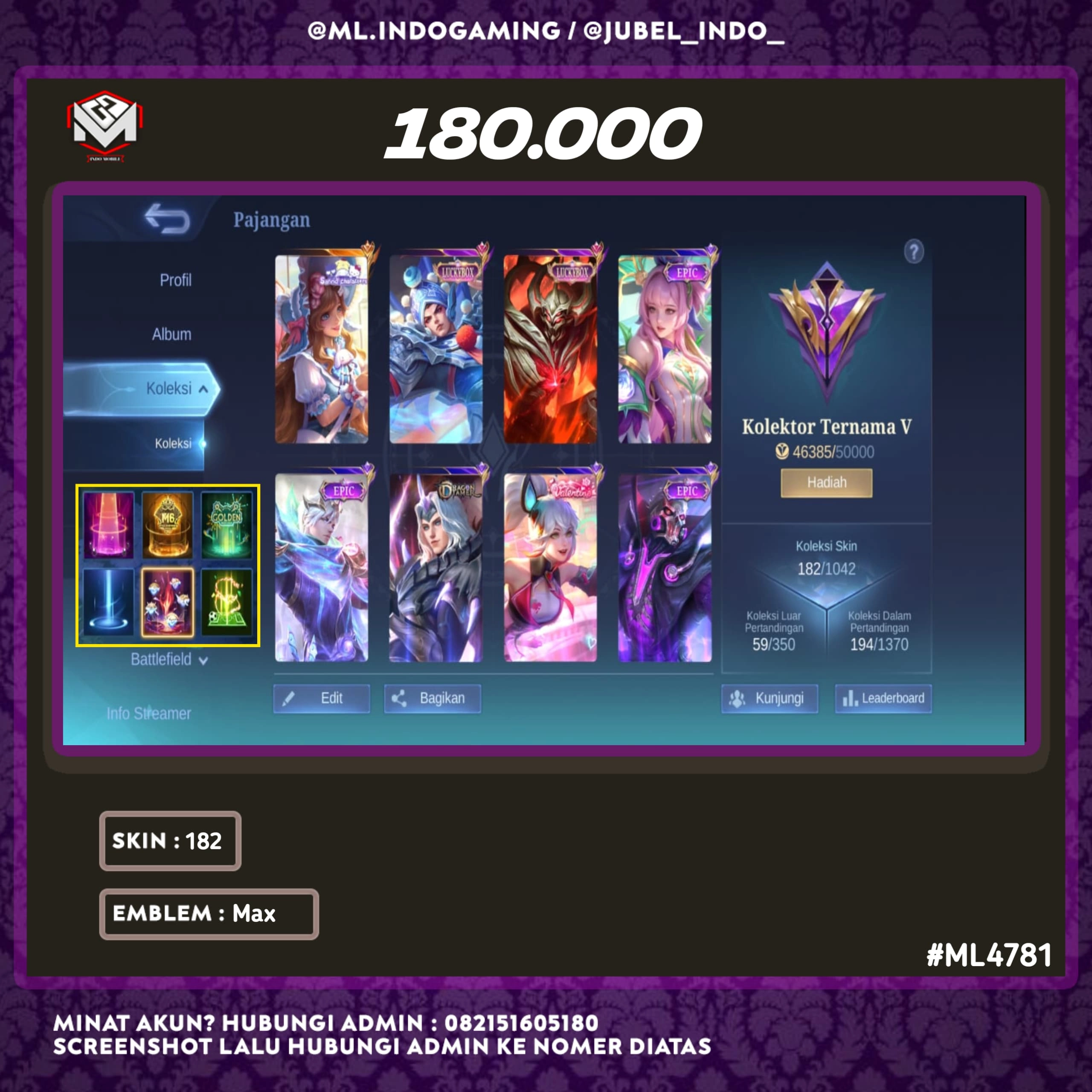 STOK ML #ML4781