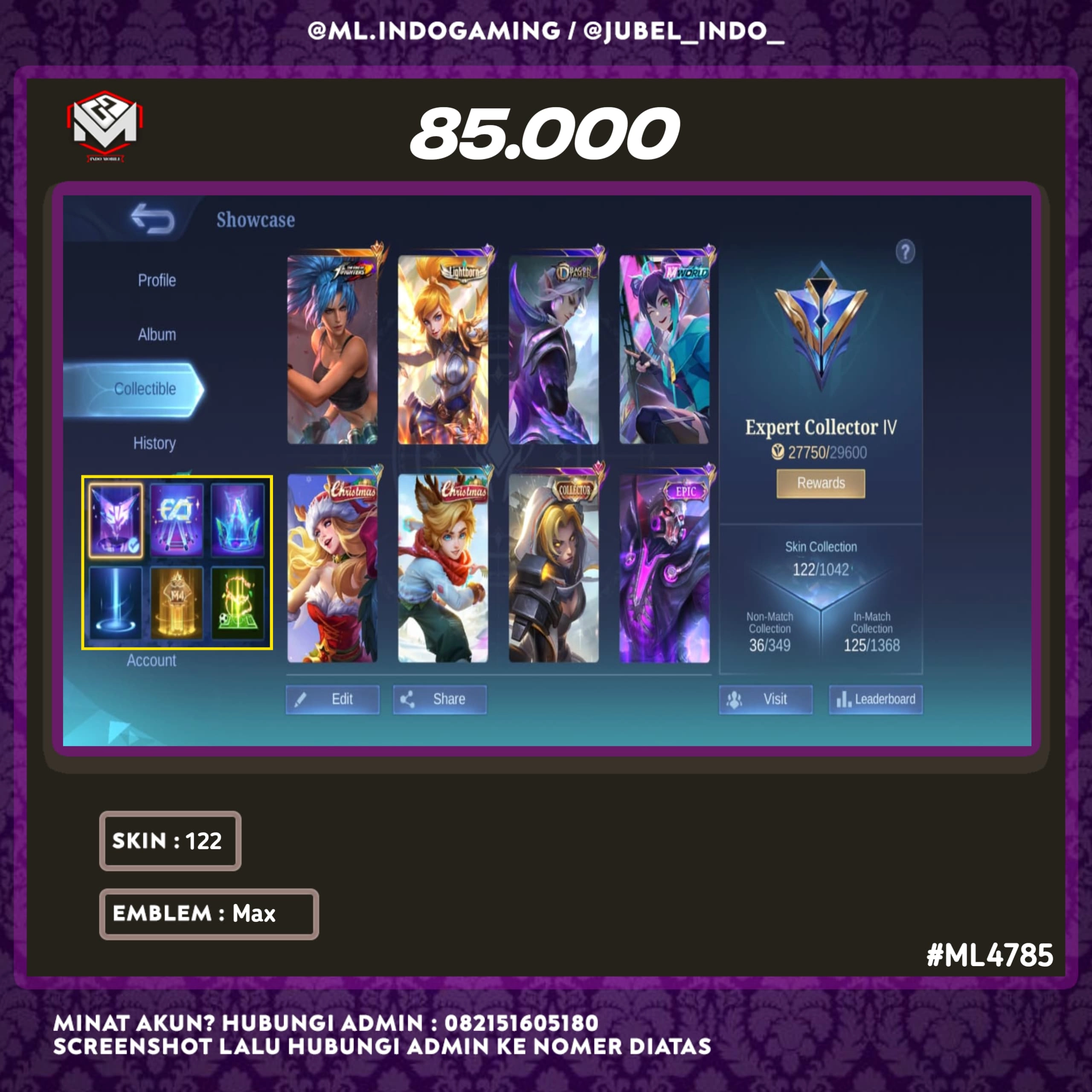 STOK ML #ML4785