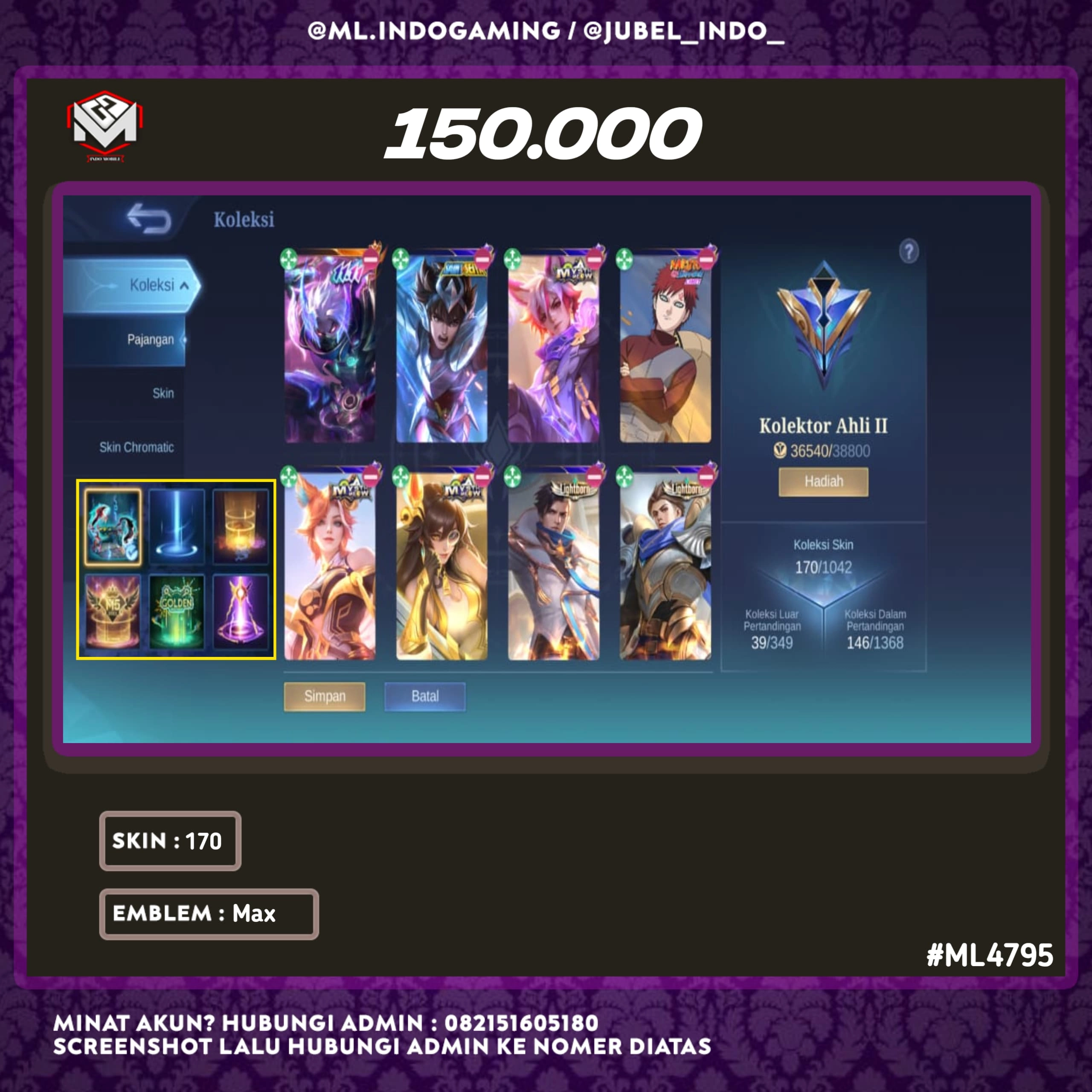 STOK ML #ML4795