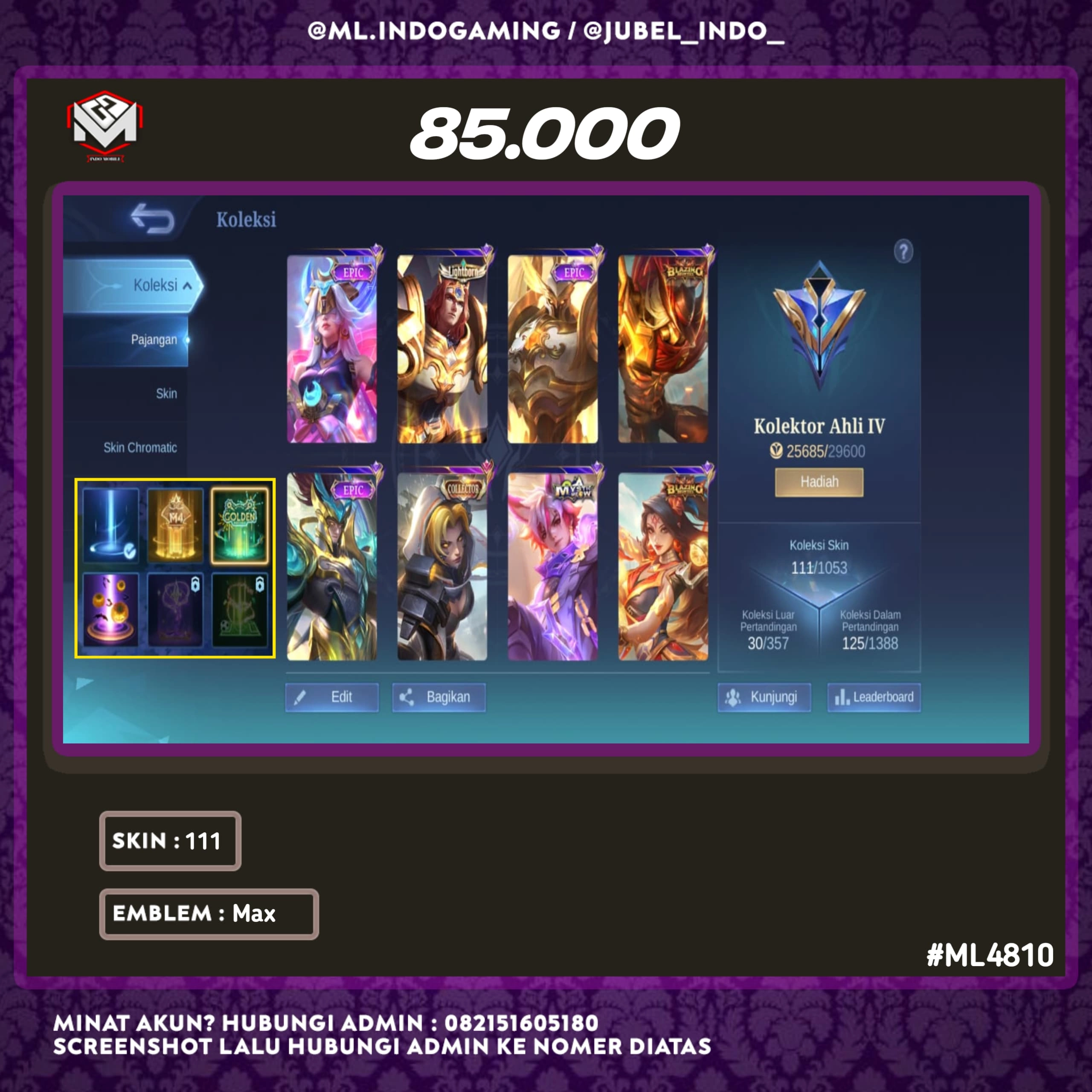 STOK ML #ML4810