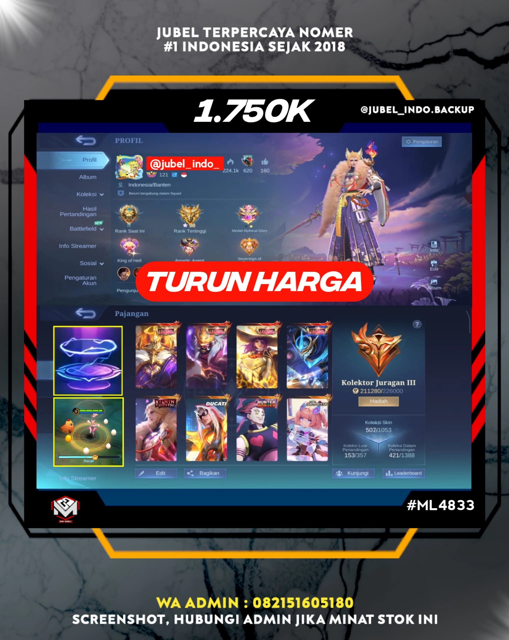 STOK ML #ML4833