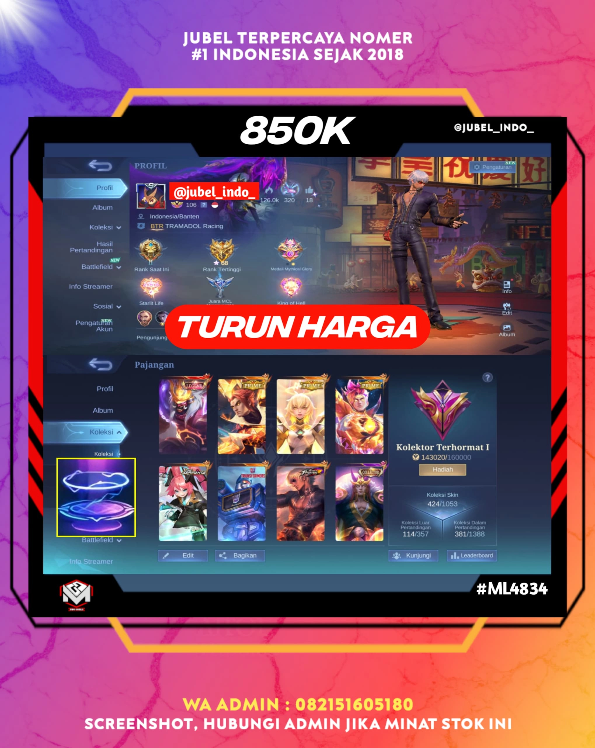 STOK ML #ML4834