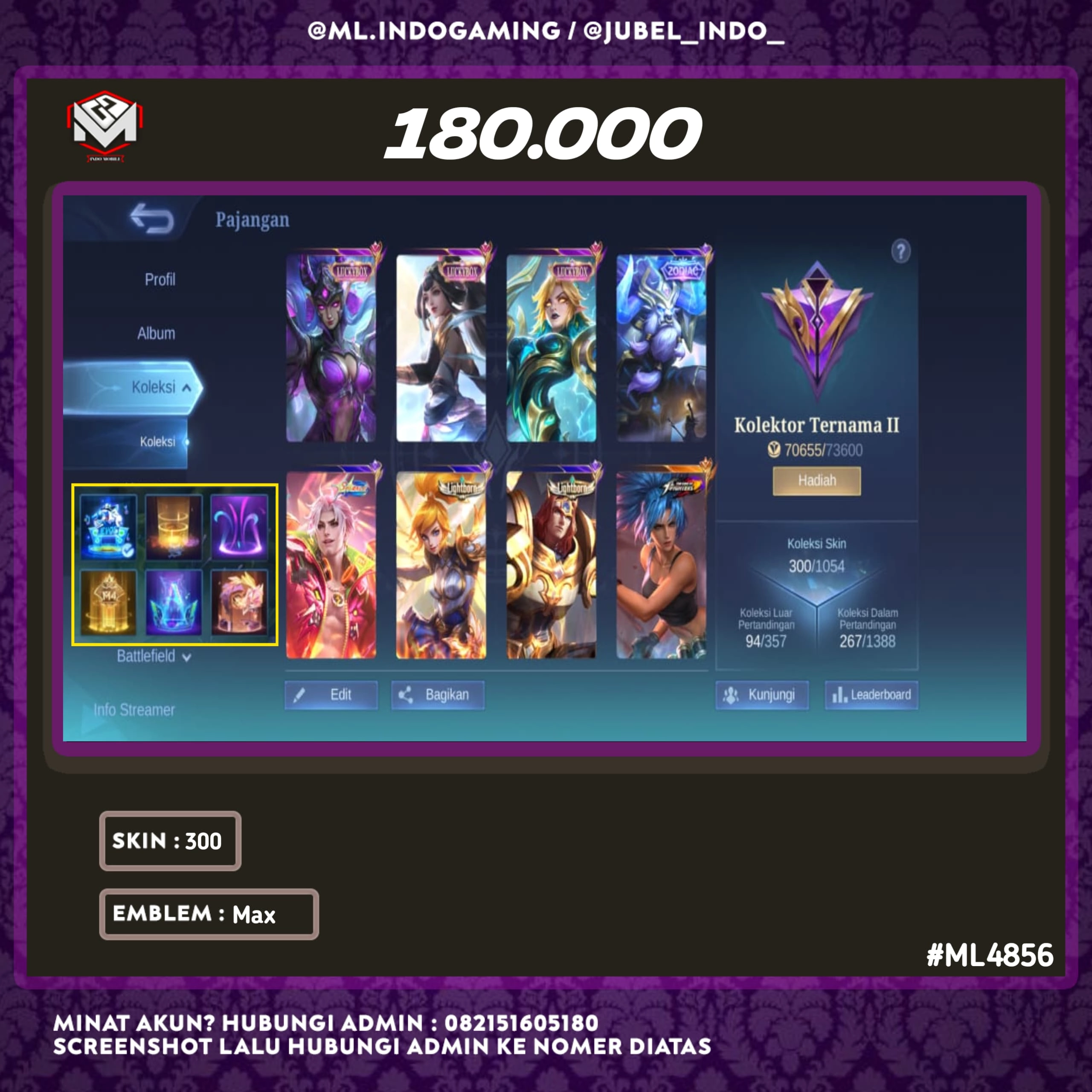 STOK ML #ML4856