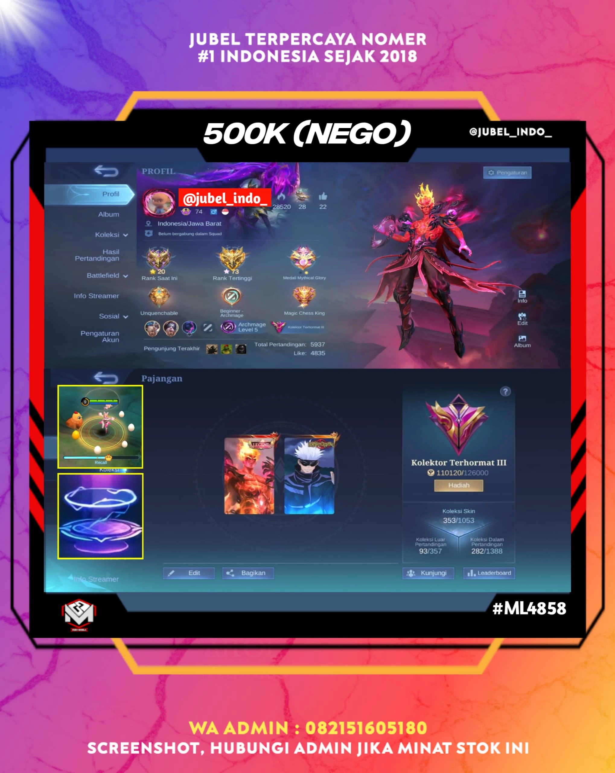 STOK ML #ML4858