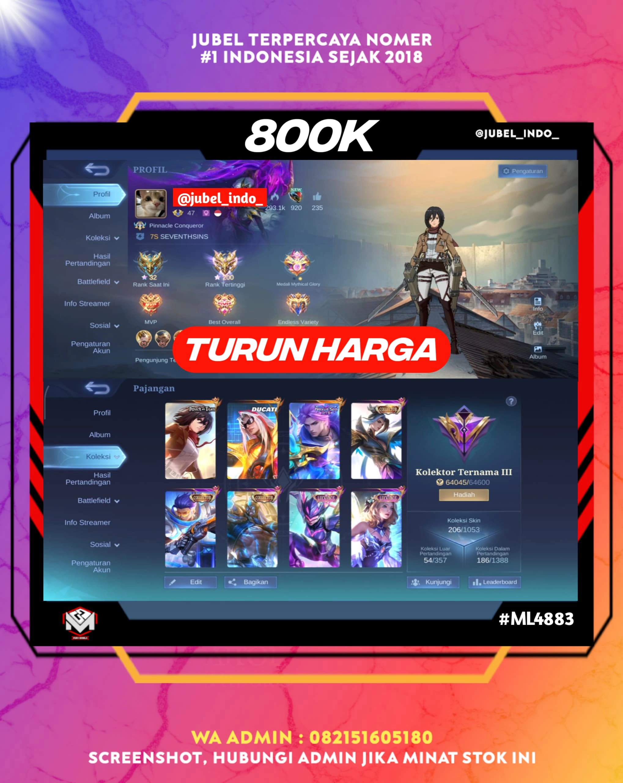 STOK ML #ML4883