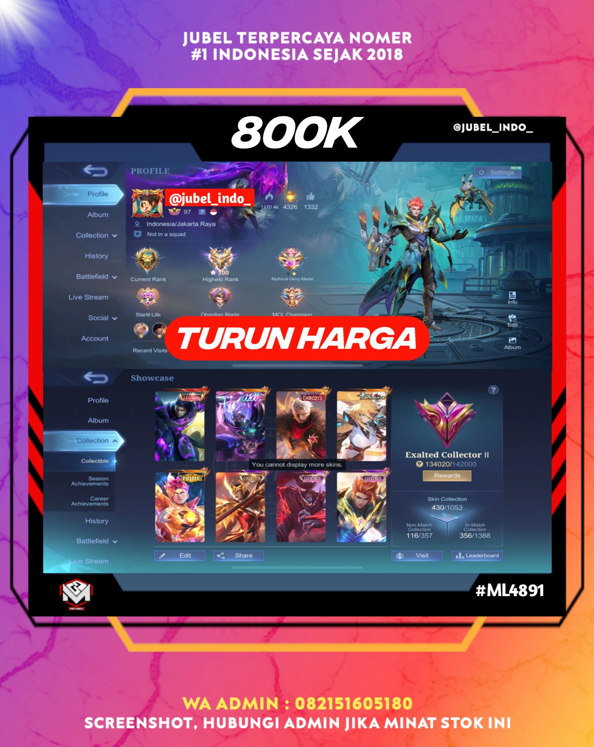 STOK ML #ML4891