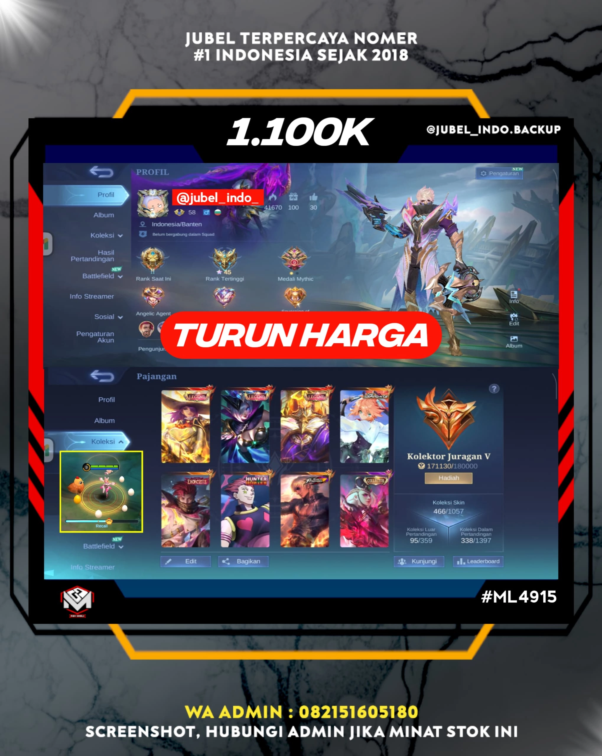 STOK ML #ML4915