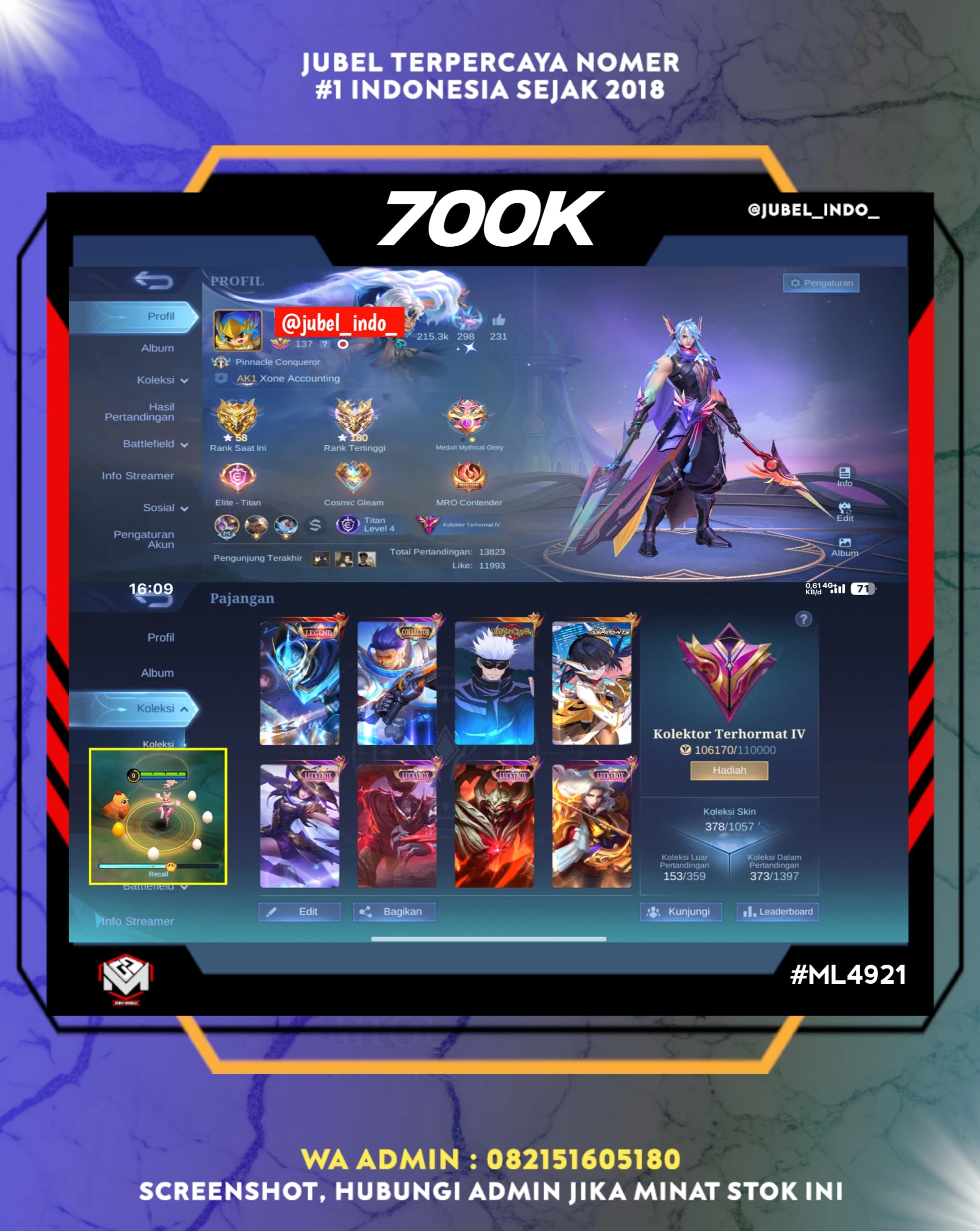 STOK ML #ML4921