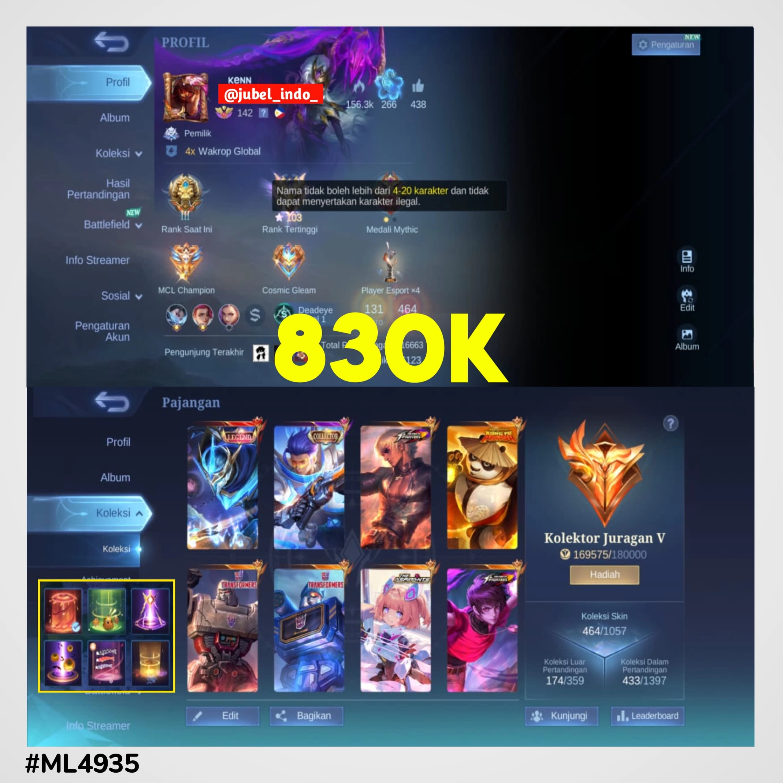 STOK ML #ML4935