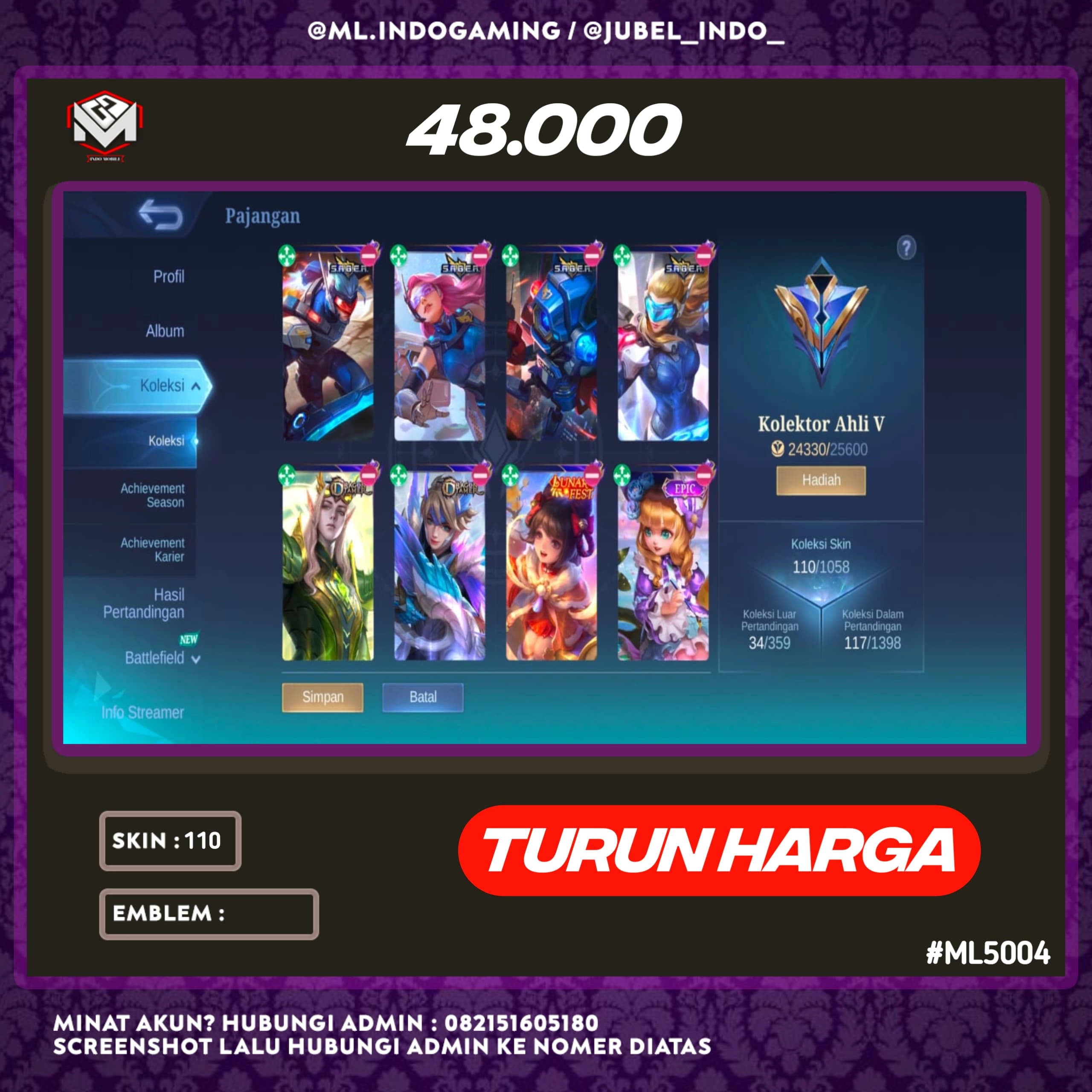 STOK ML #ML5004