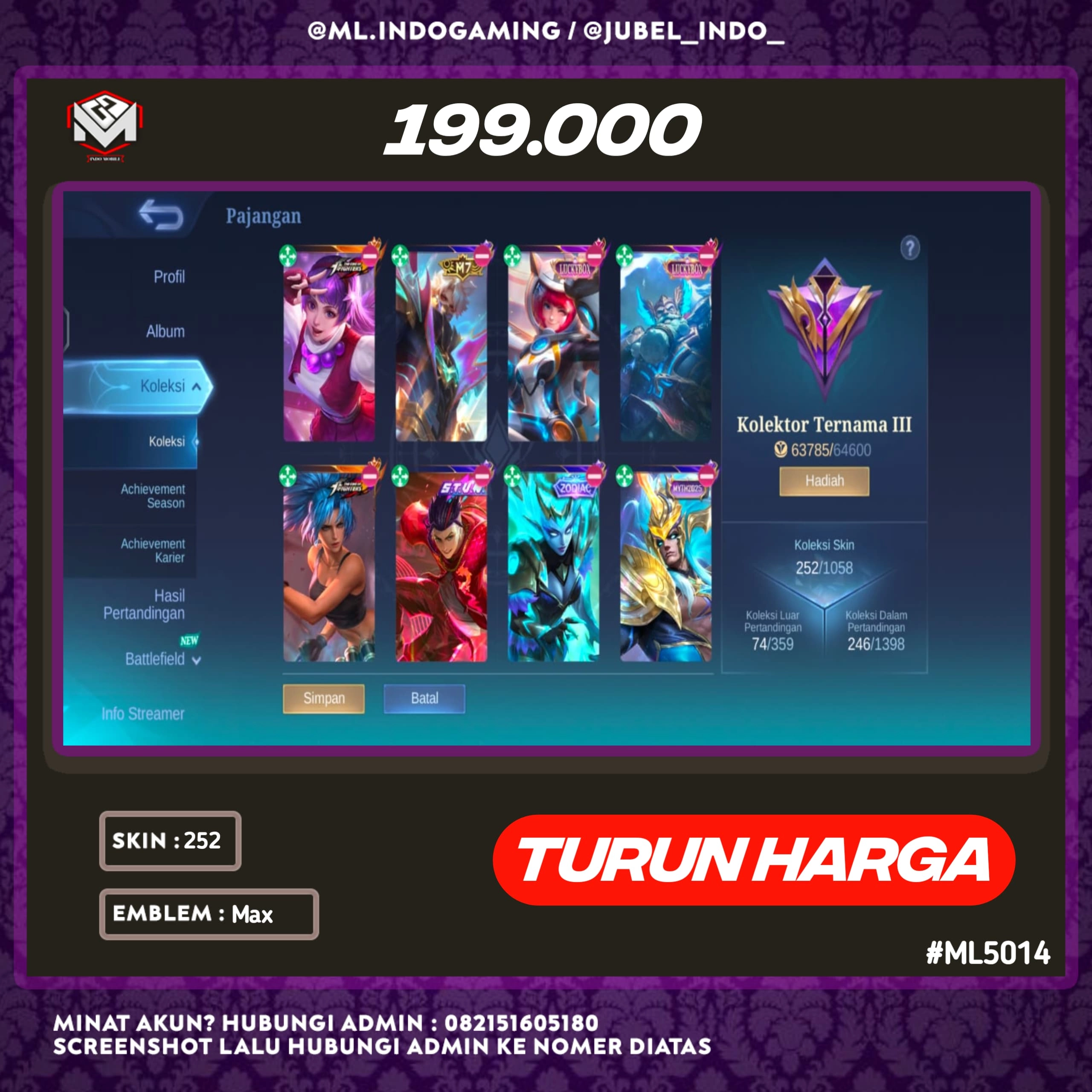 STOK ML #ML5014