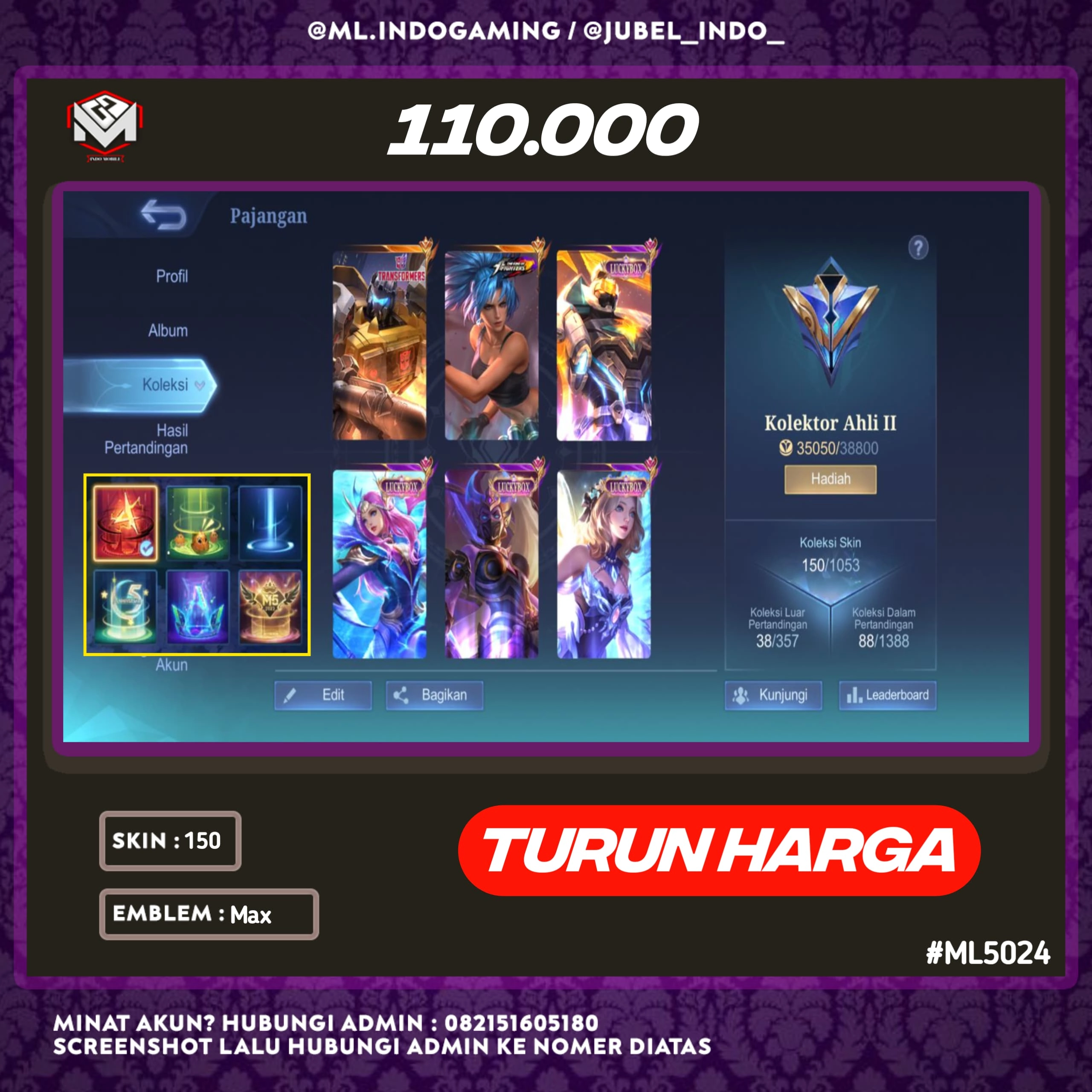 STOK ML #ML5024