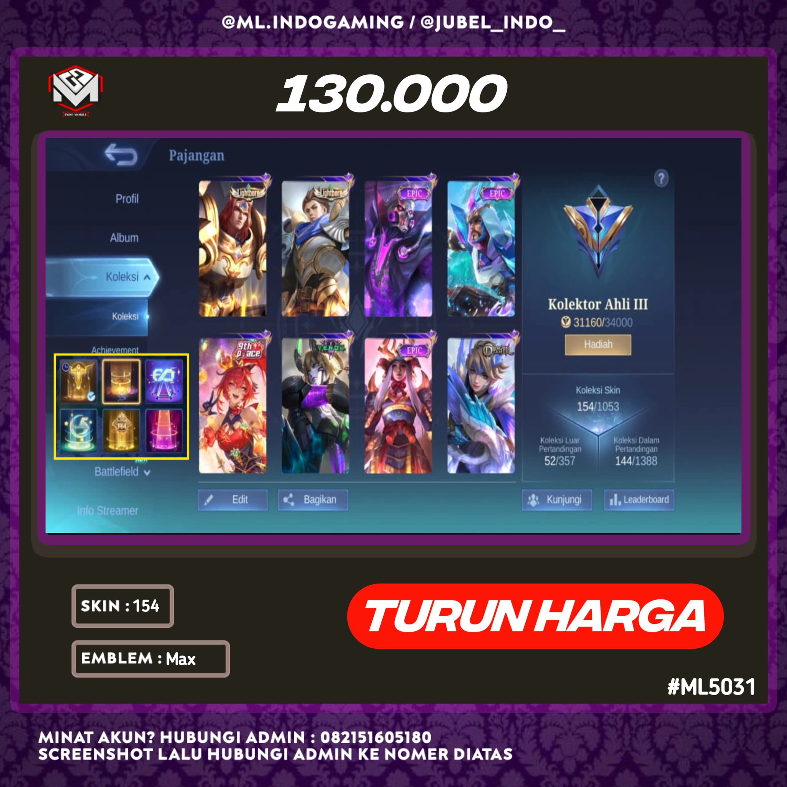 STOK ML #ML5031