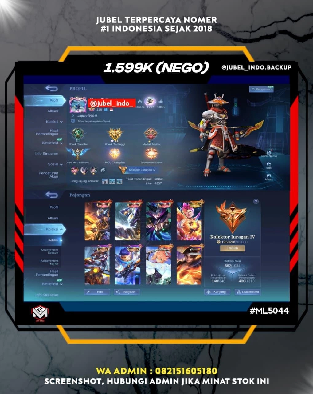 STOK ML #ML5044