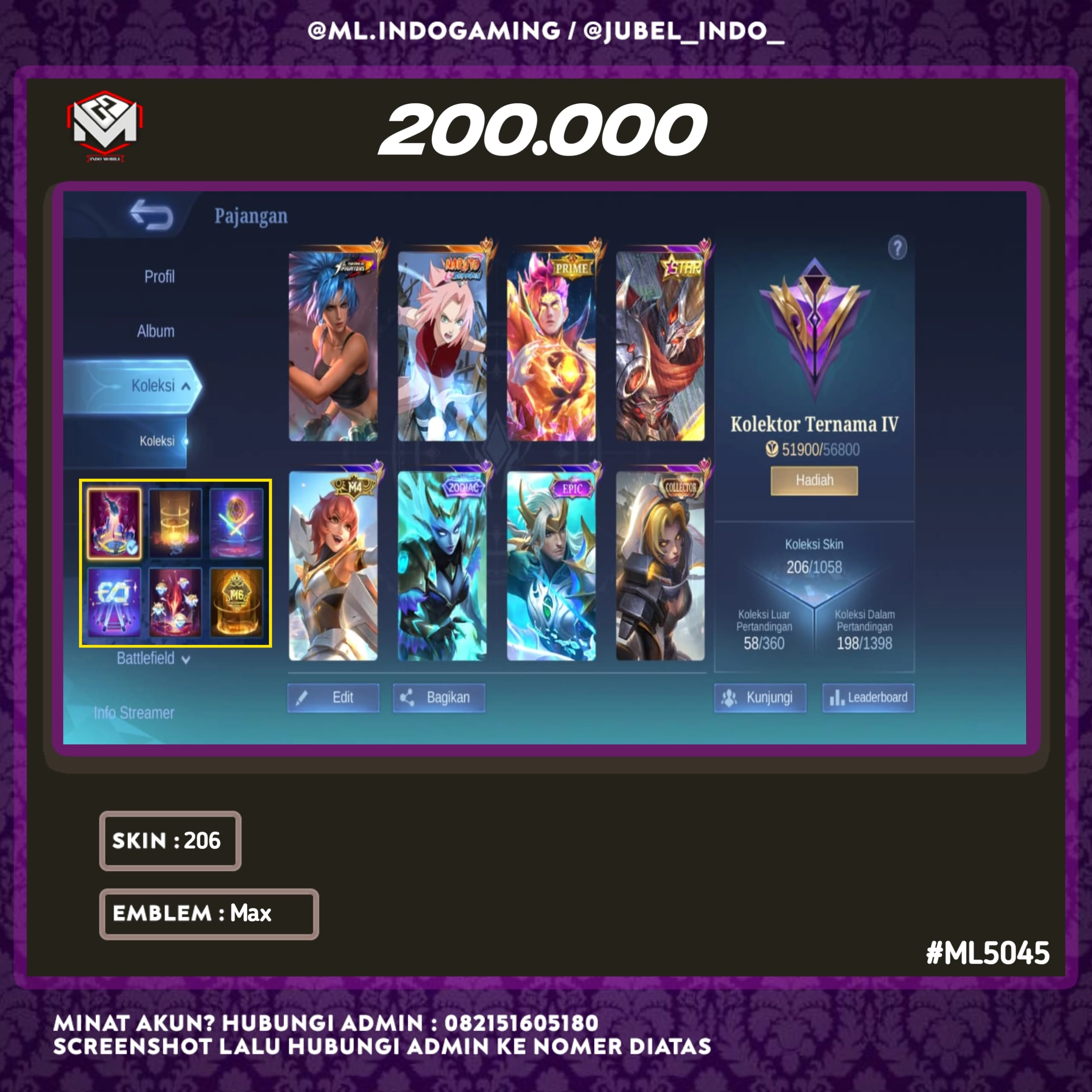STOK ML #ML5045
