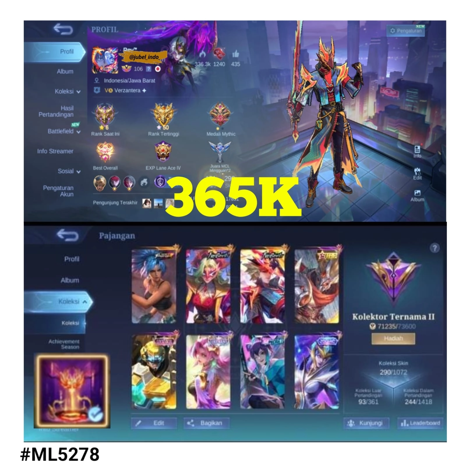 STOK ML #ML5278
