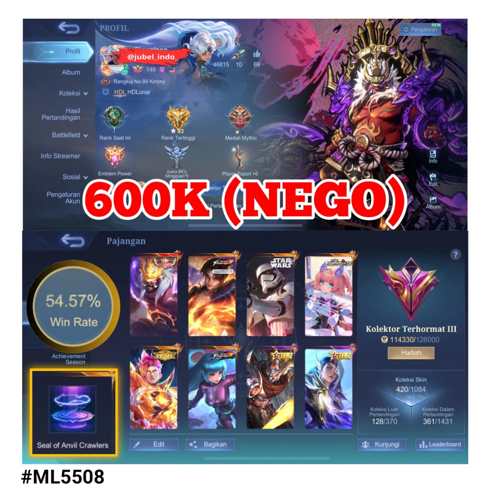 STOK ML #ML5508