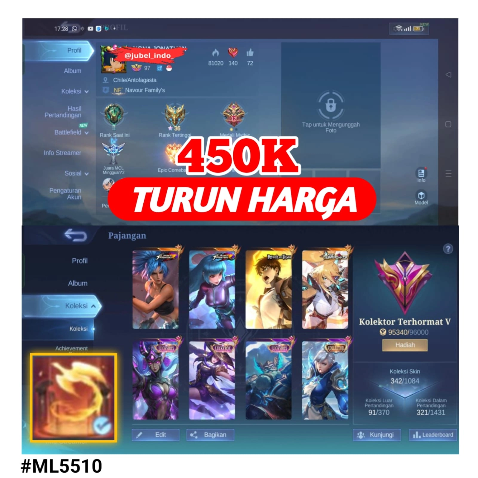 STOK ML #ML5510