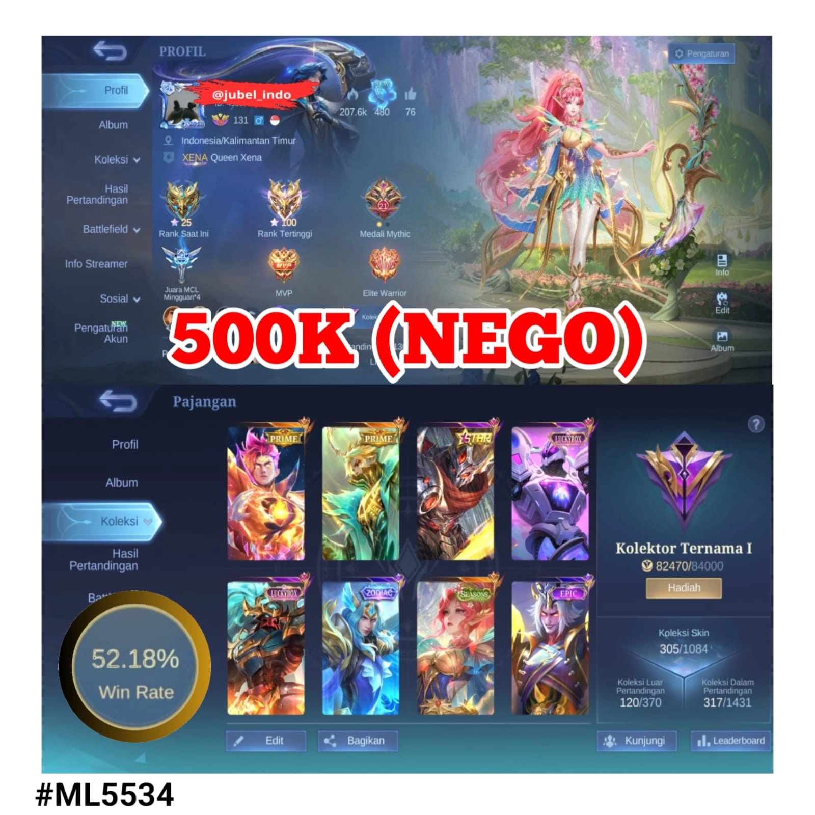 STOK ML #ML5534