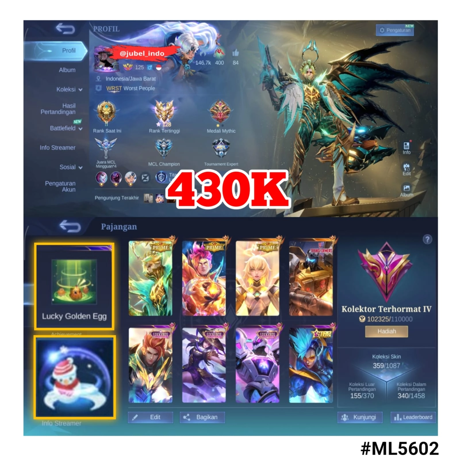 STOK ML #ML5602