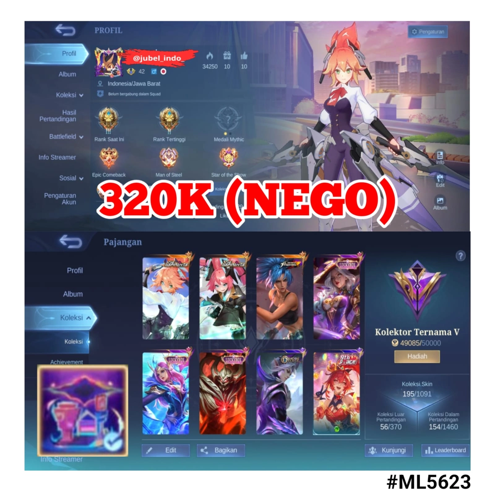 STOK ML #ML5623