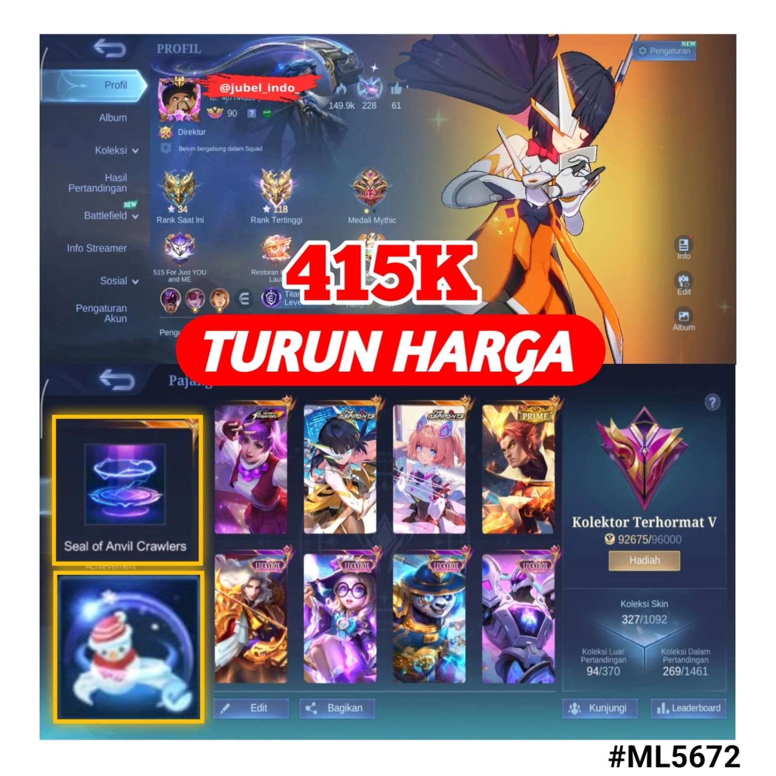 STOK ML #ML5672