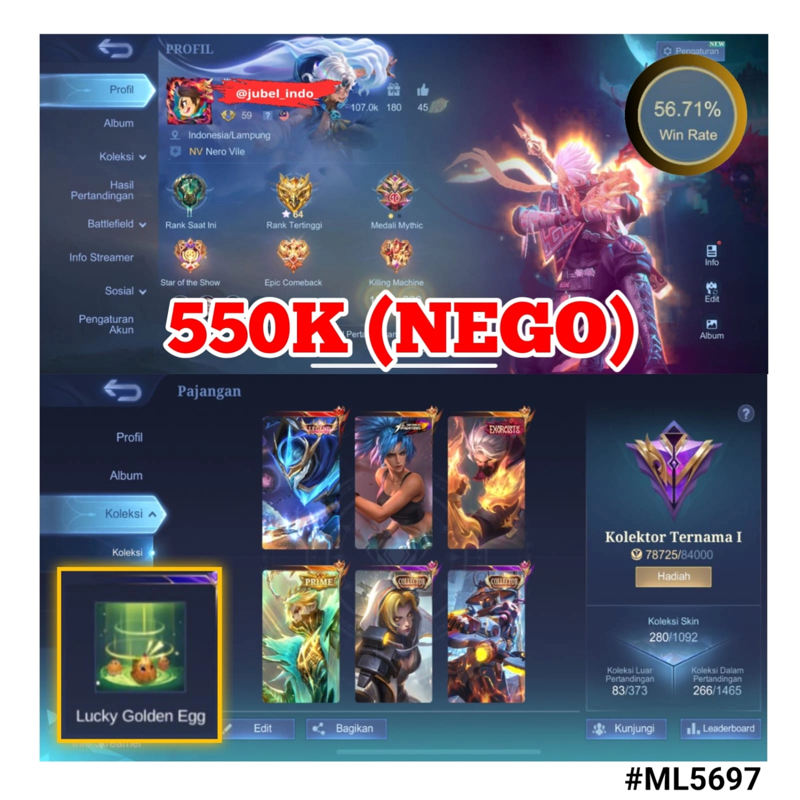 STOK ML #ML5697
