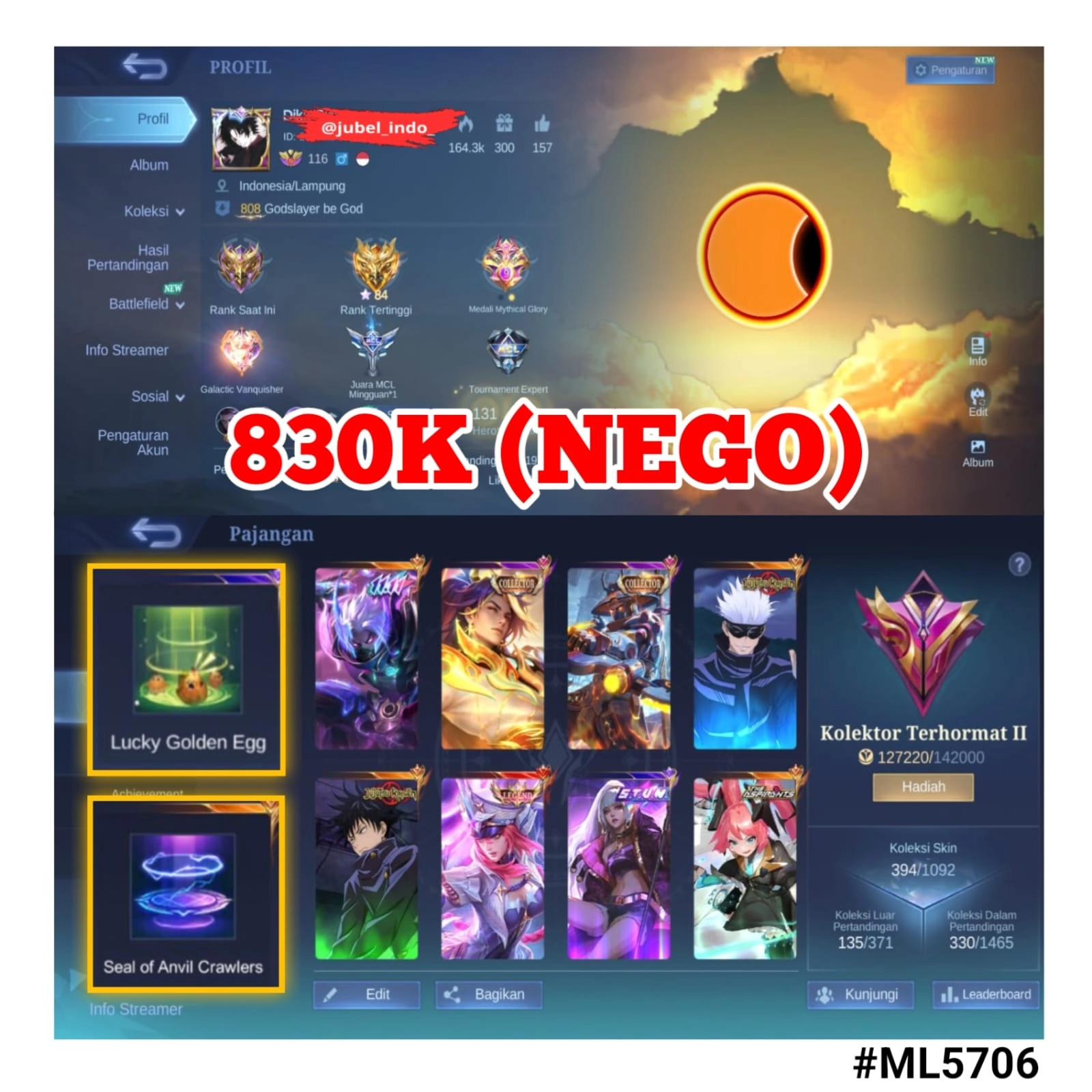 STOK ML #ML5706