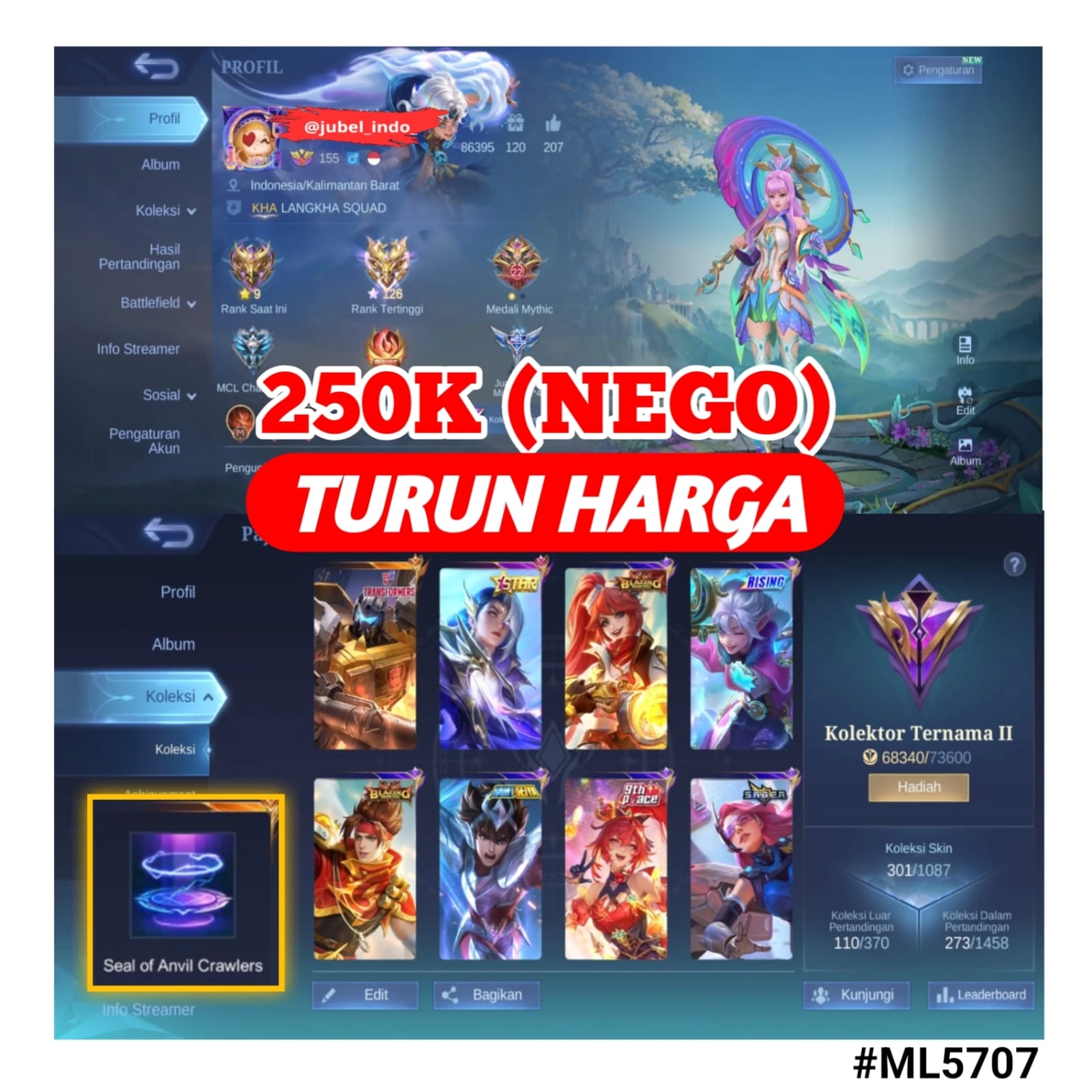 STOK ML #ML5707