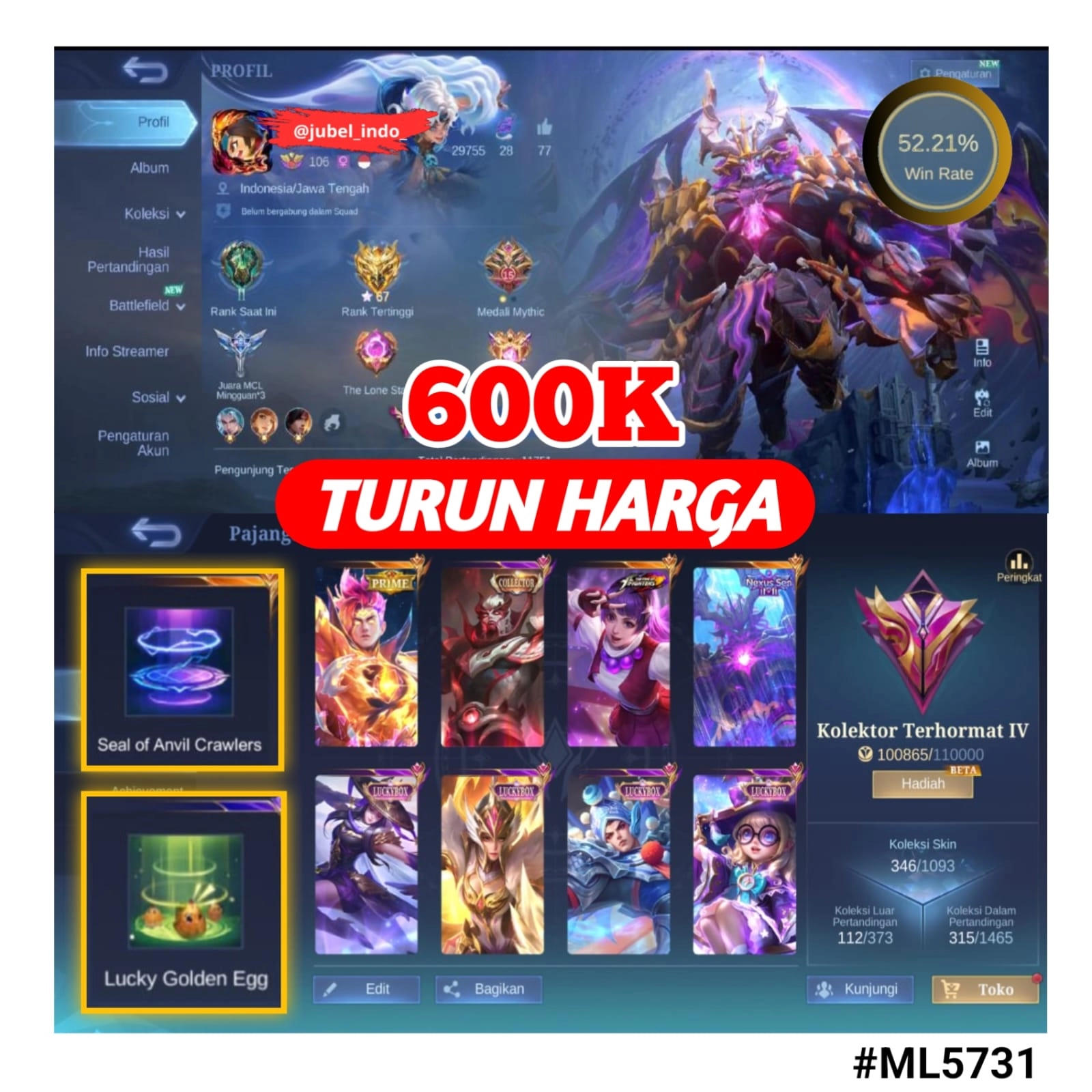 STOK ML #ML5731