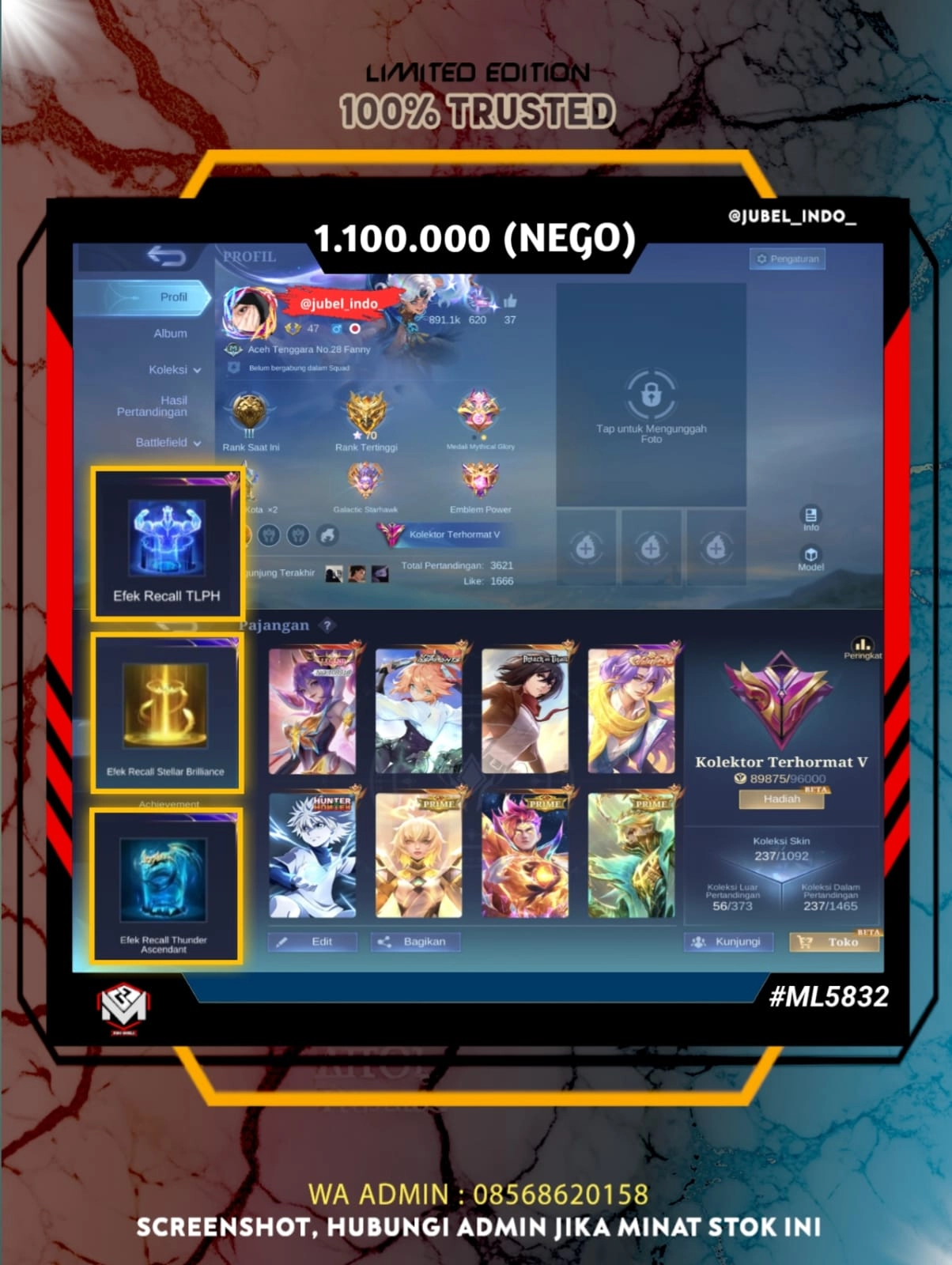 STOK ML #ML5832