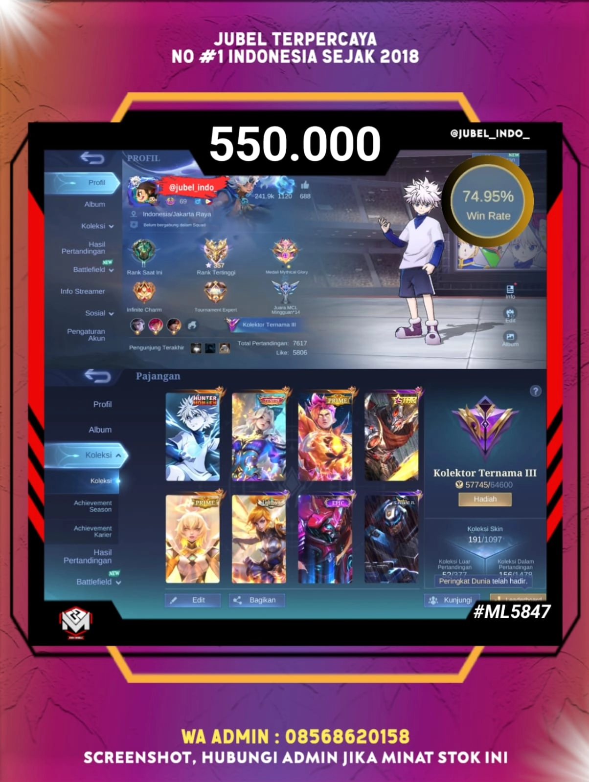 STOK ML #ML5847