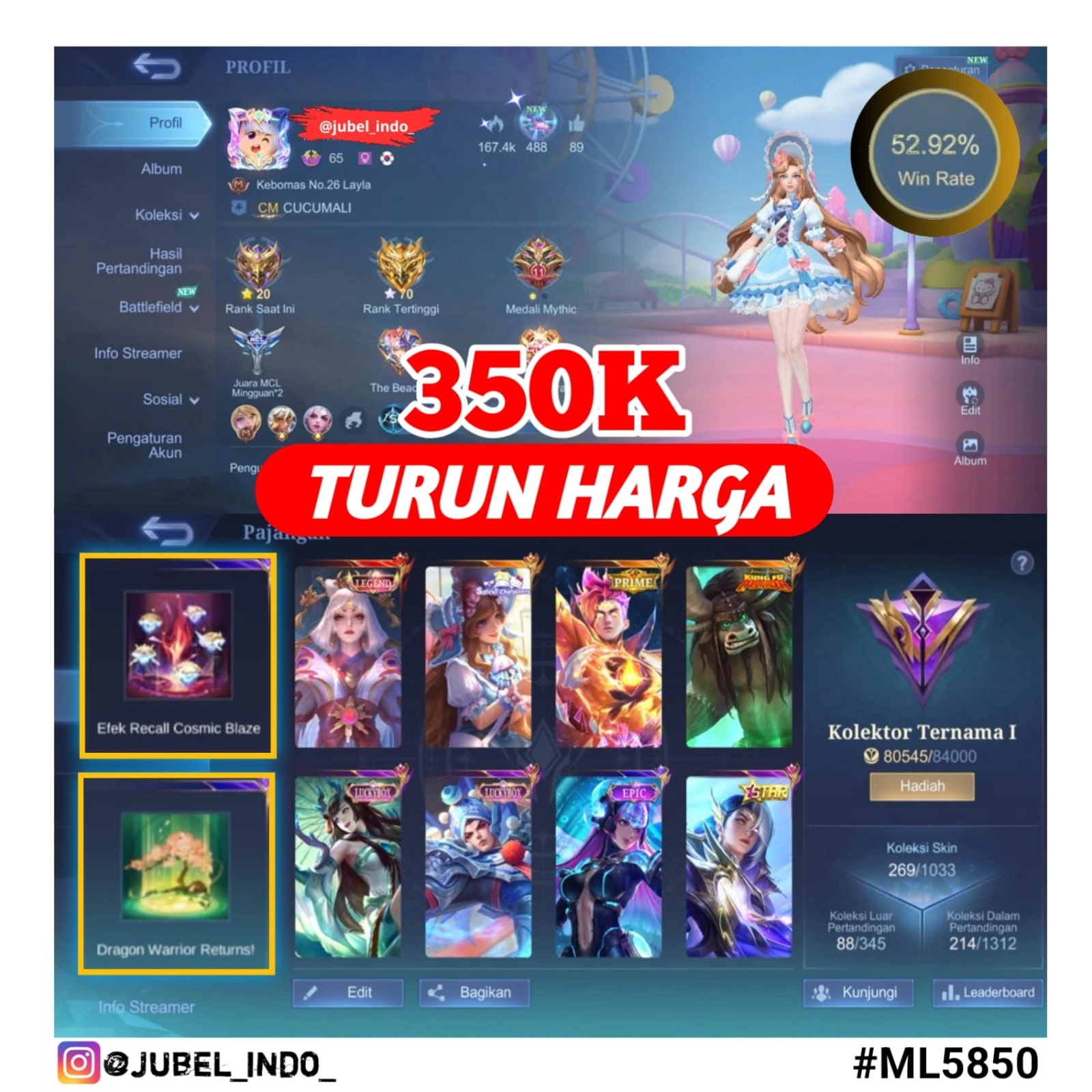 STOK ML #ML5850