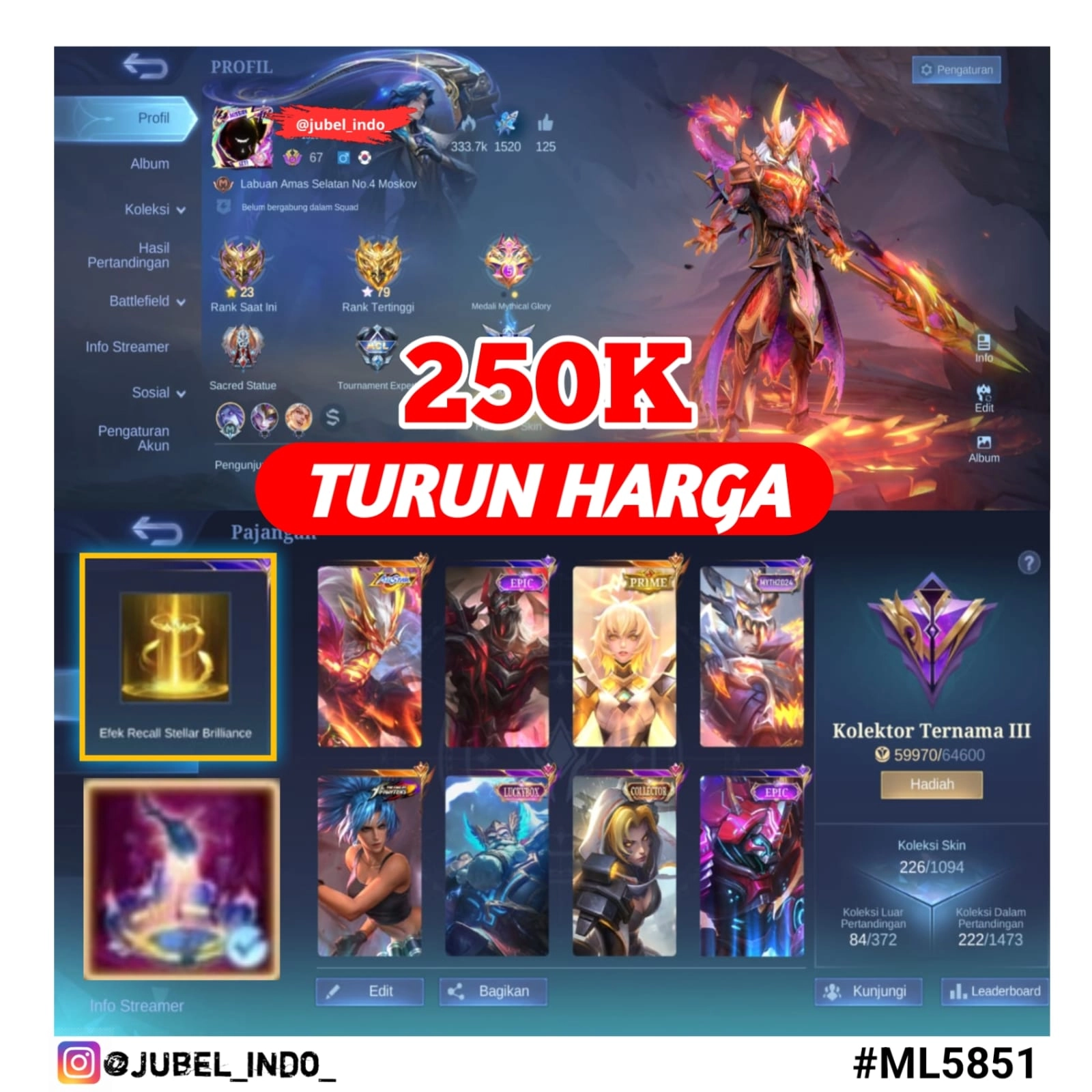 STOK ML #ML5851
